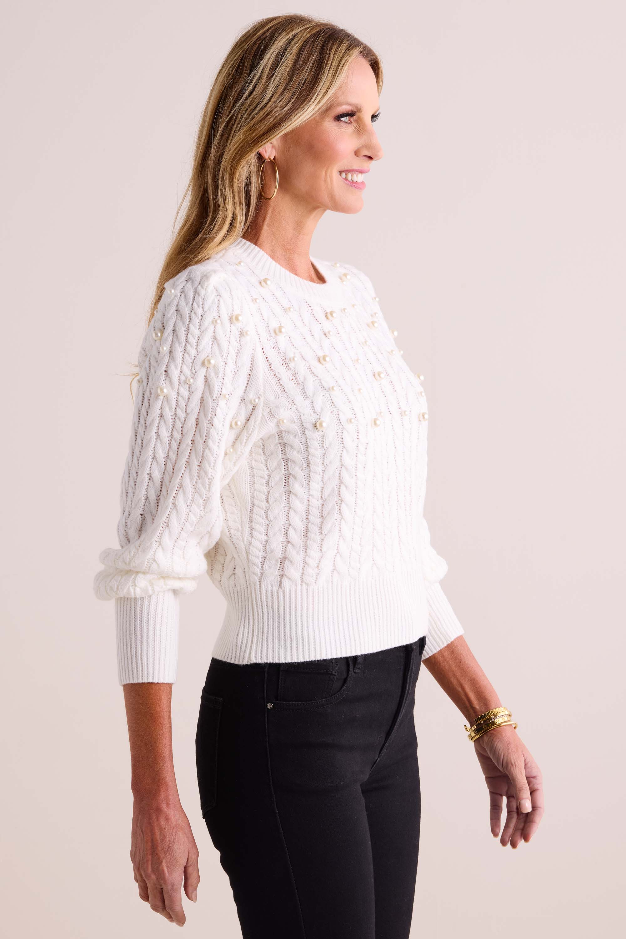 Bailey Sweater- White