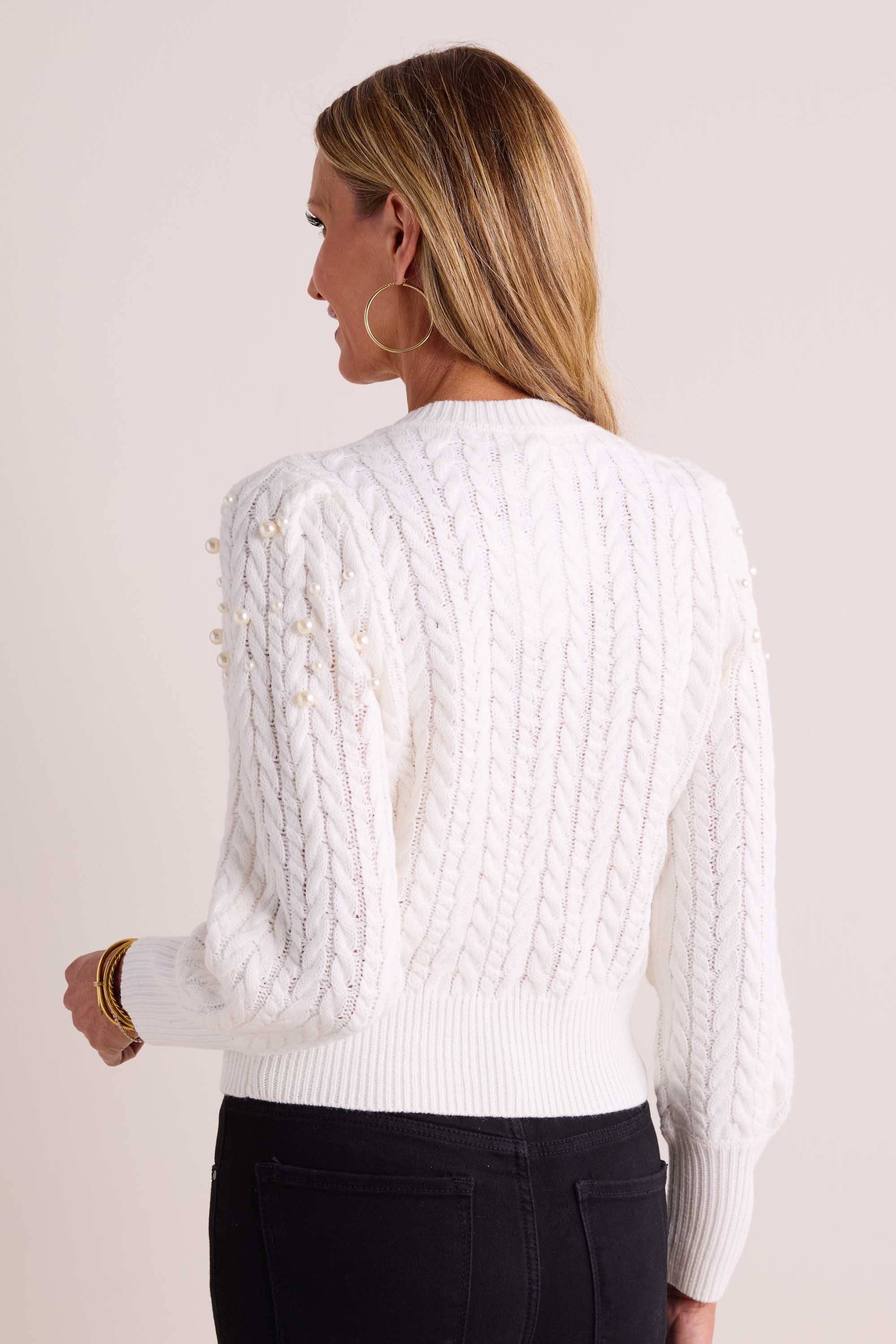 Bailey Sweater- White