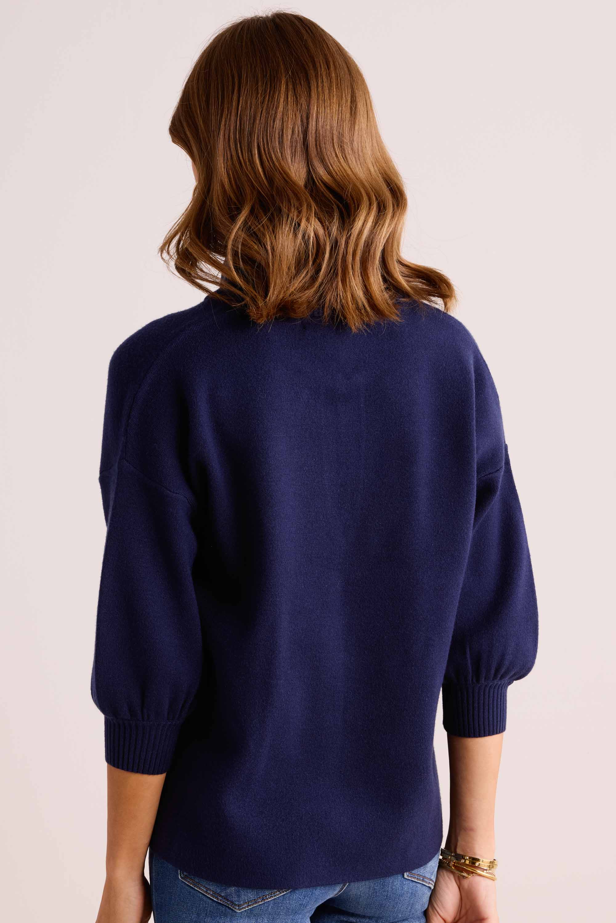 Gwenyth Sweater- Navy