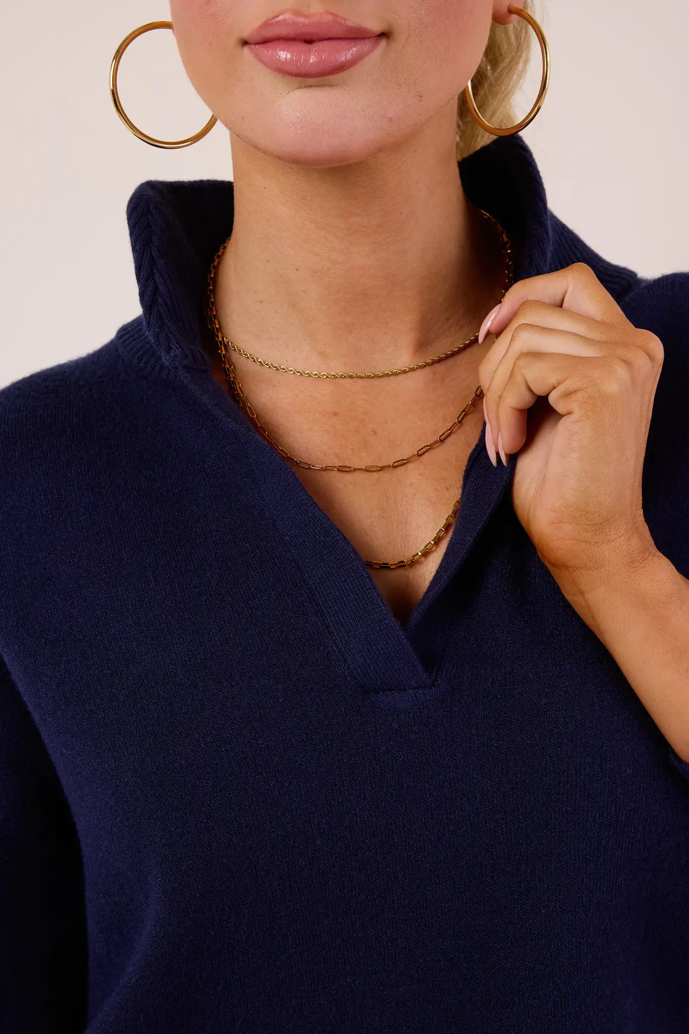 Gwyneth Sweater- Navy