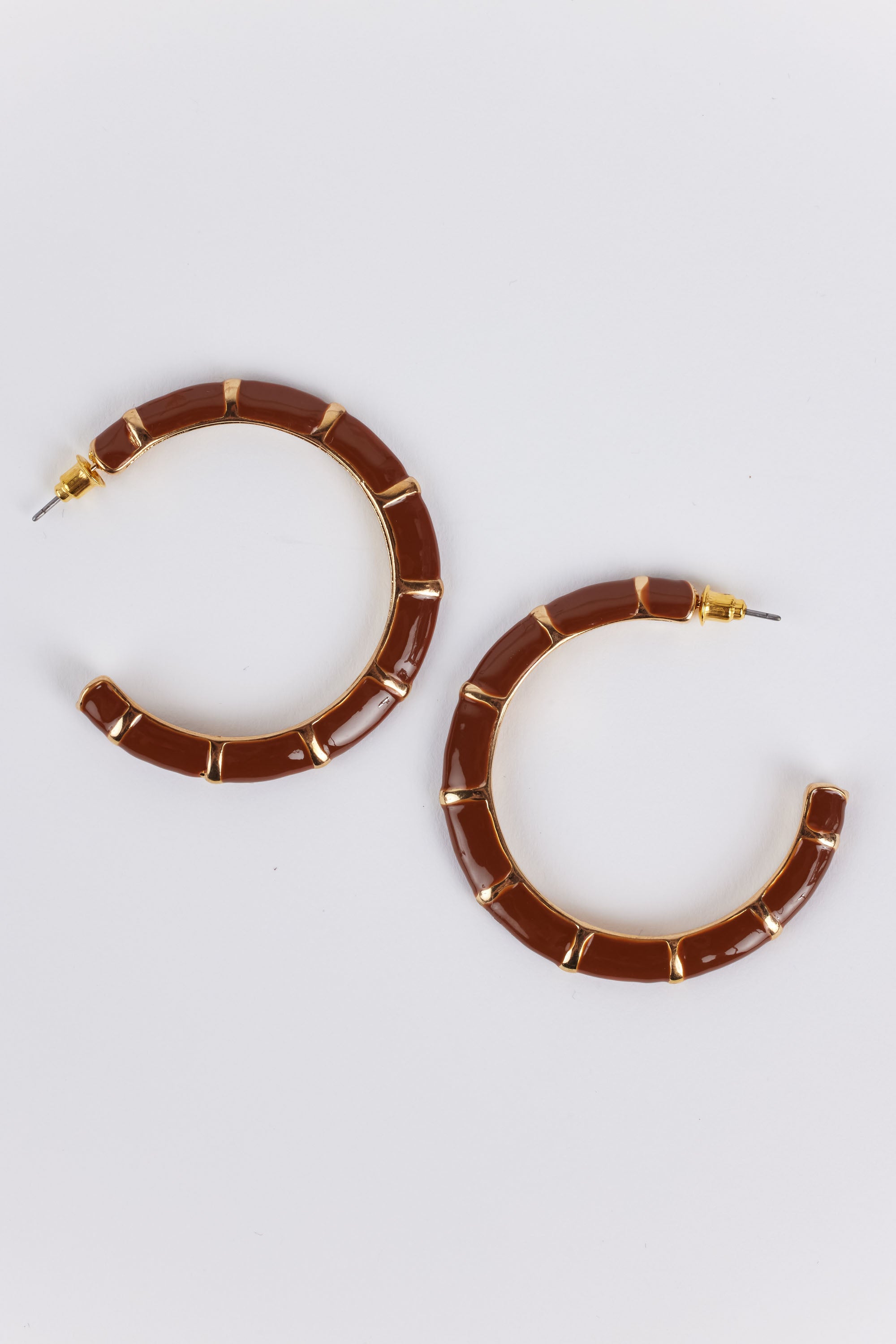 Dana Earrings - Brown