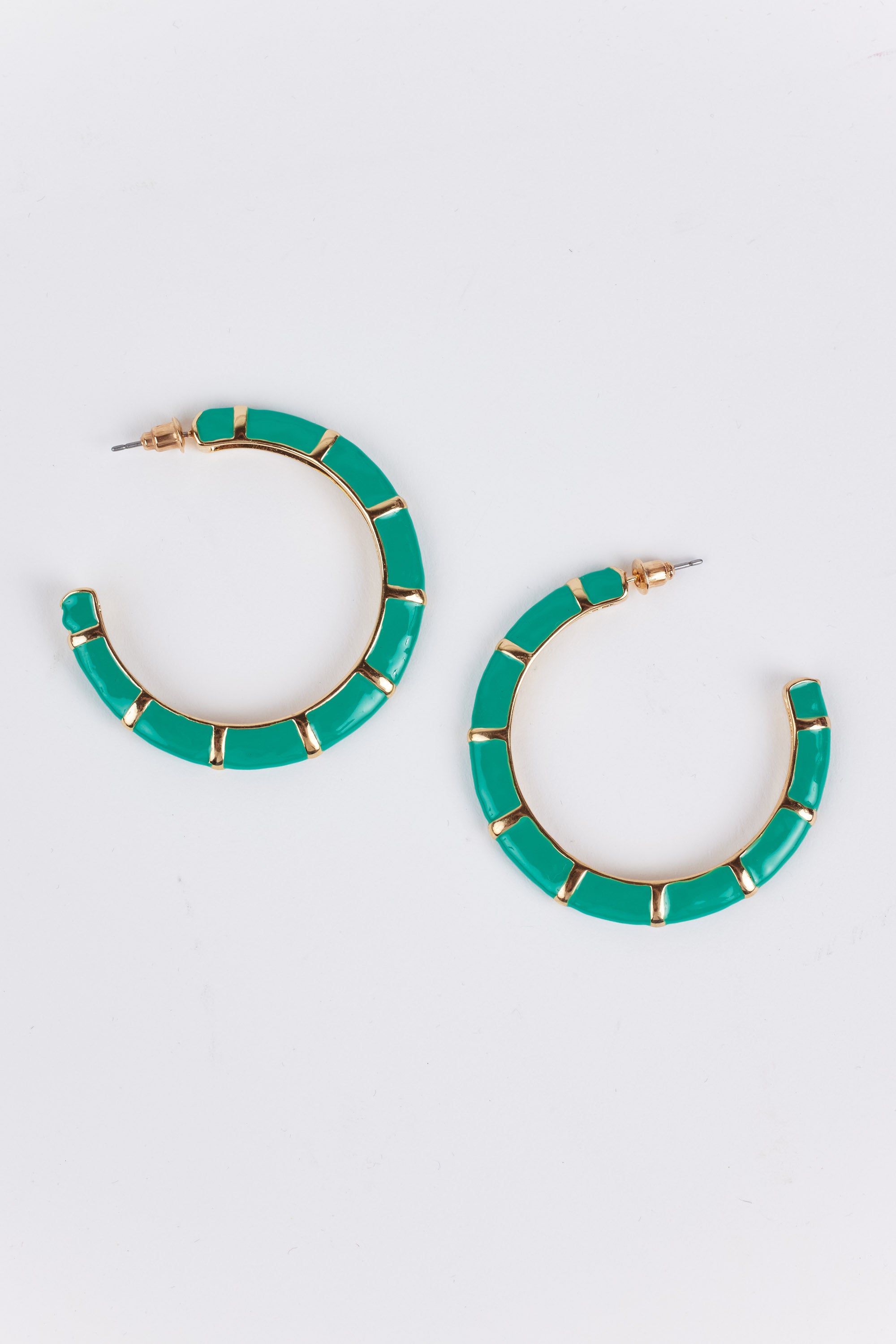 Dana Earrings- Green