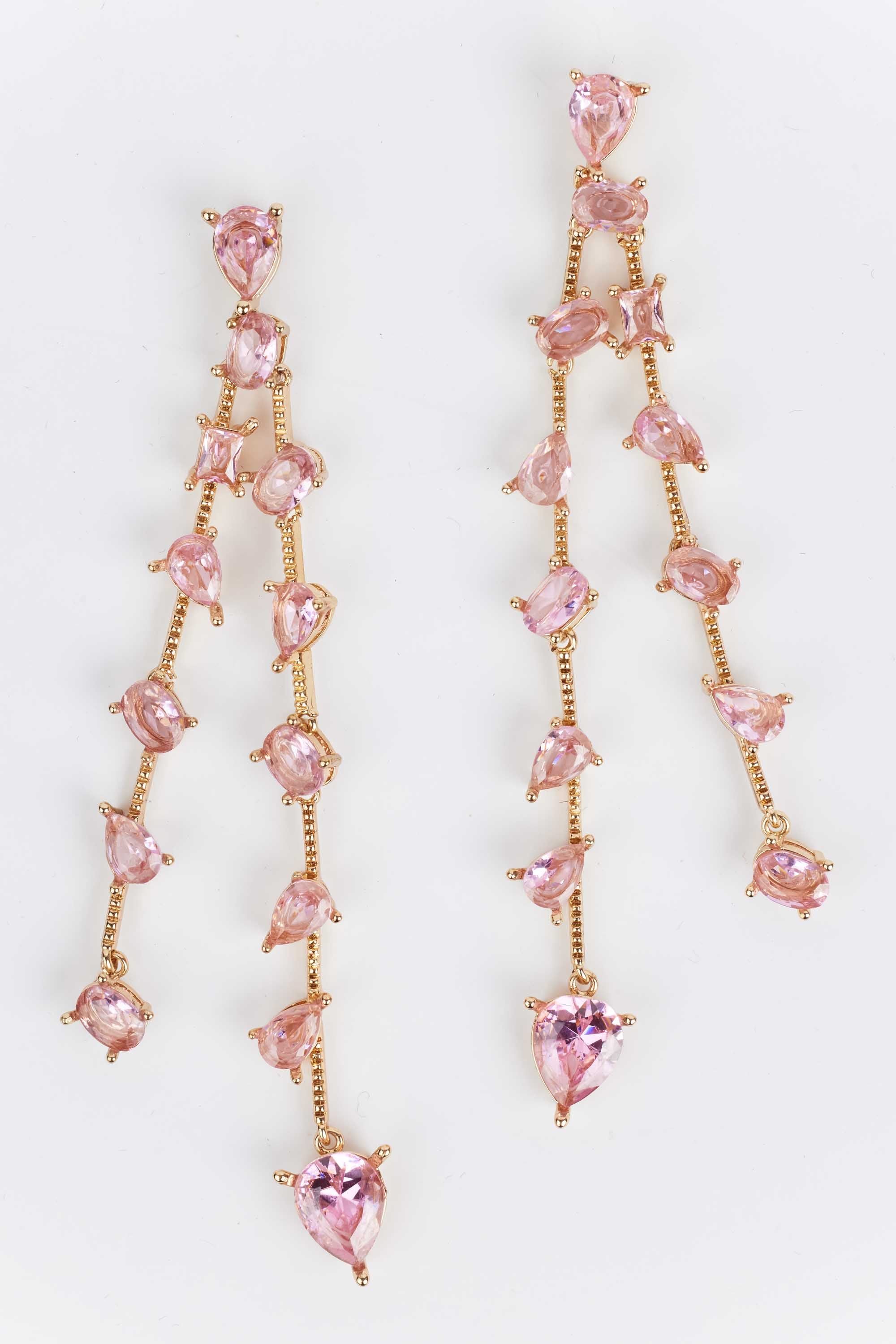 Celeste Earrings- Pink