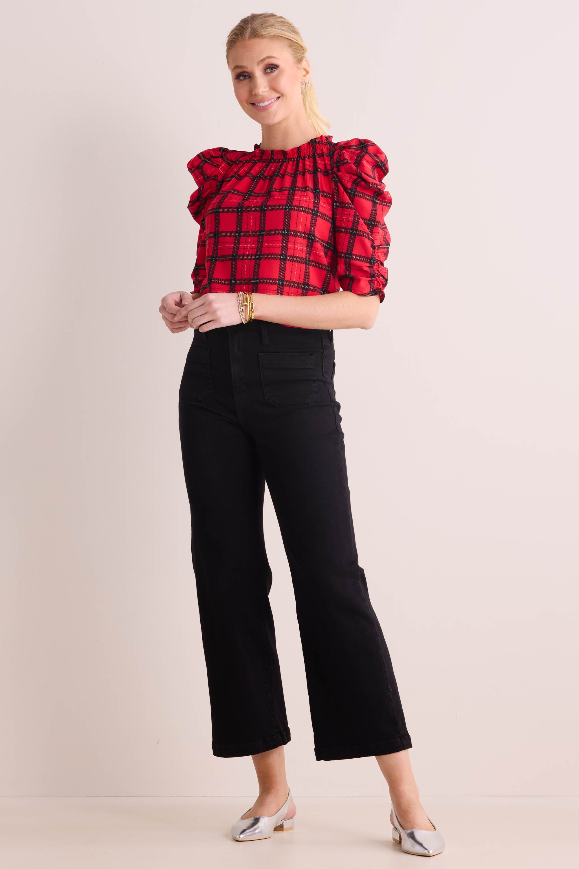 Marisol Top- Red