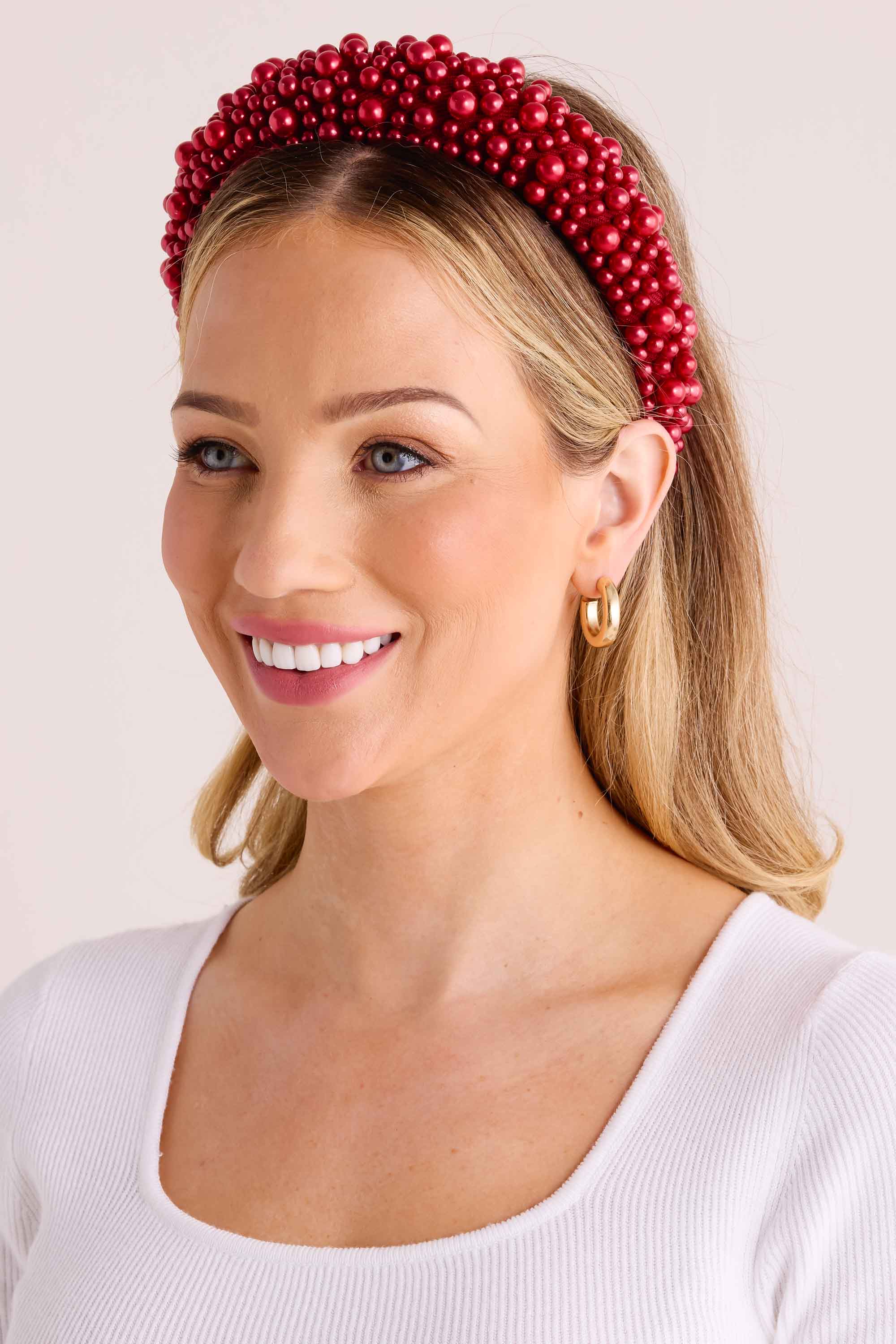 Betsy Headband- Red