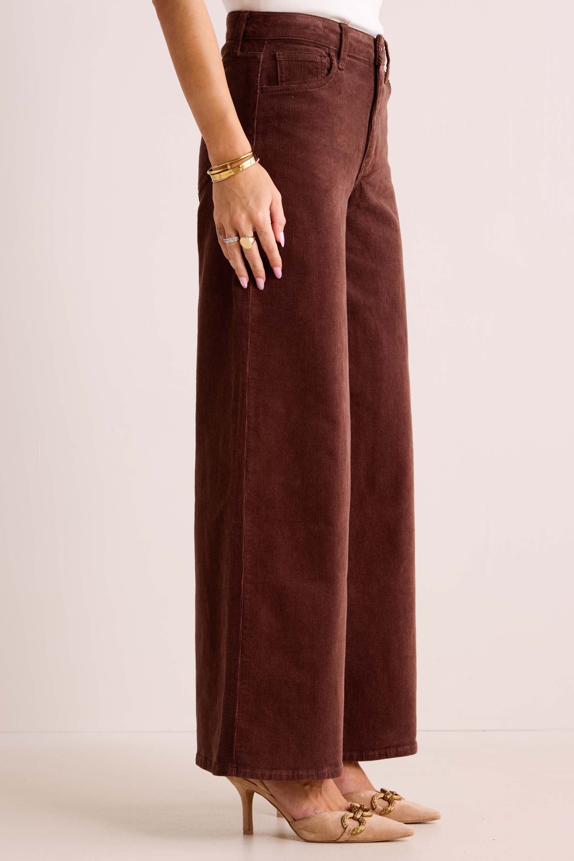 Natalie Pants - Brown