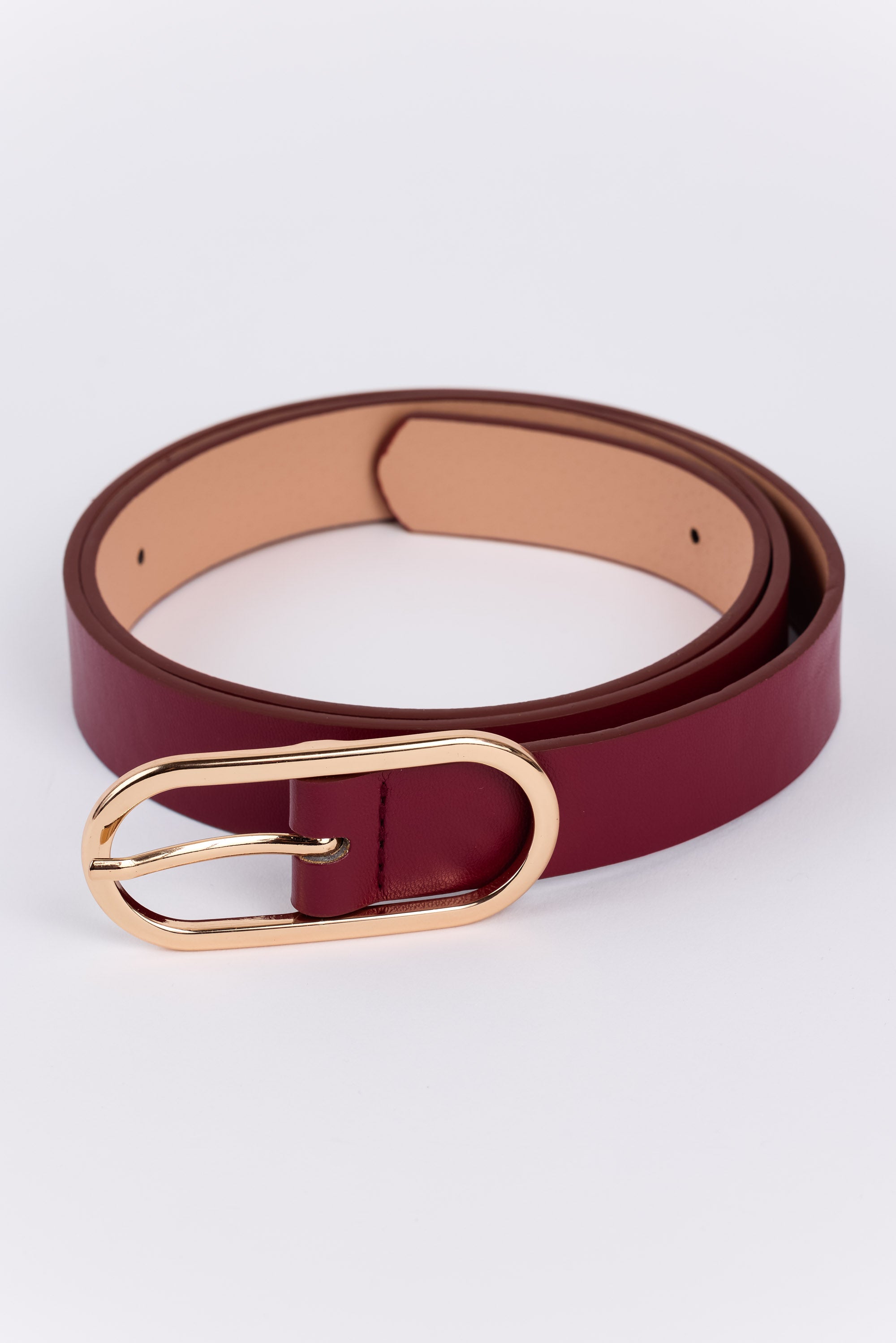 Alexia Belt- Burgundy