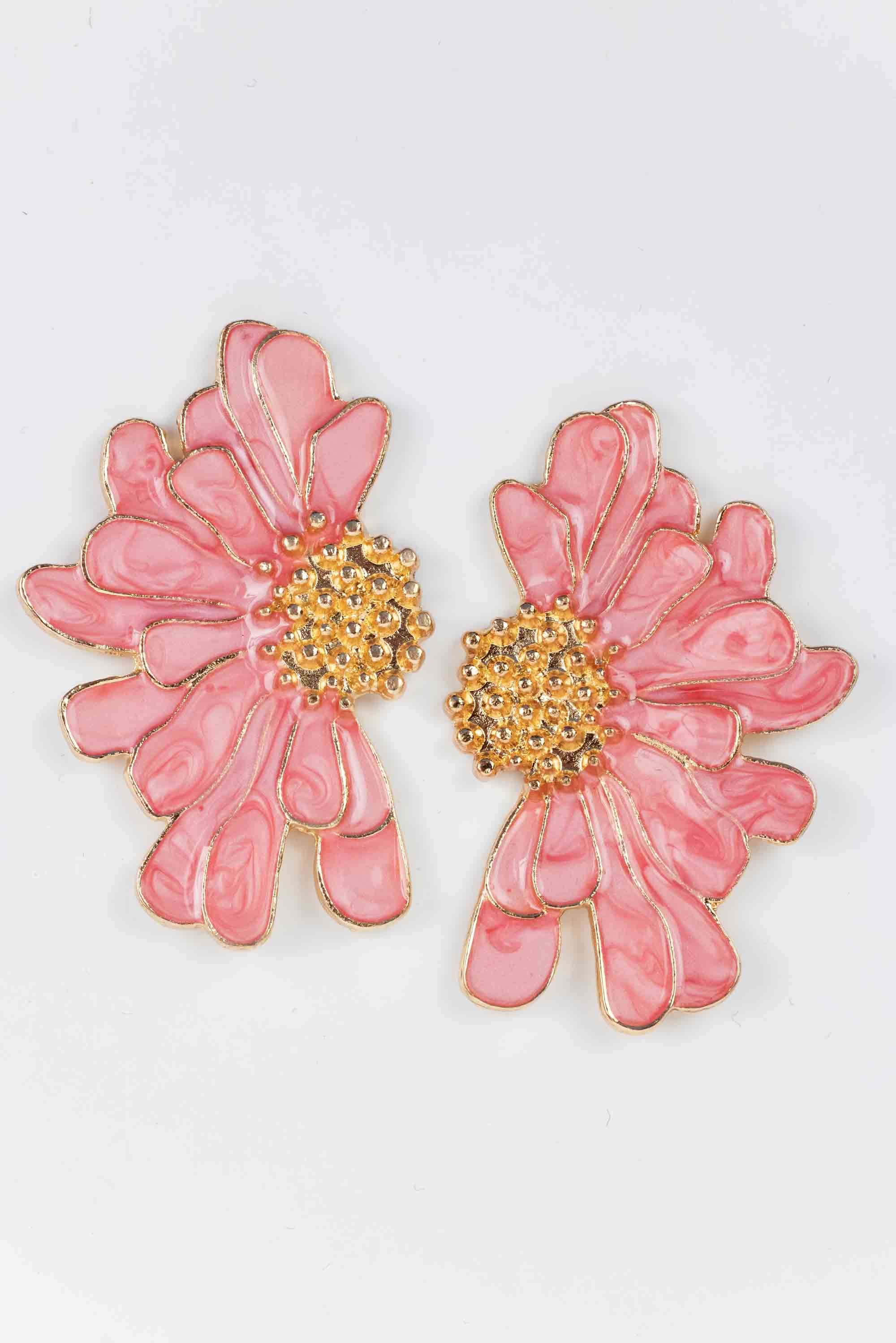 Lillian Earrings- Pink