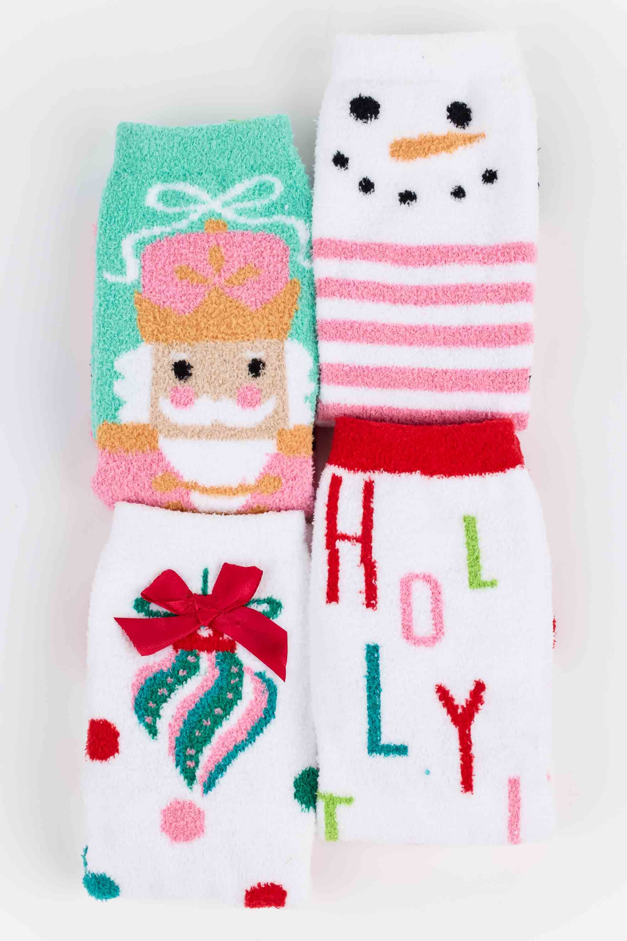 Holly Sock Set