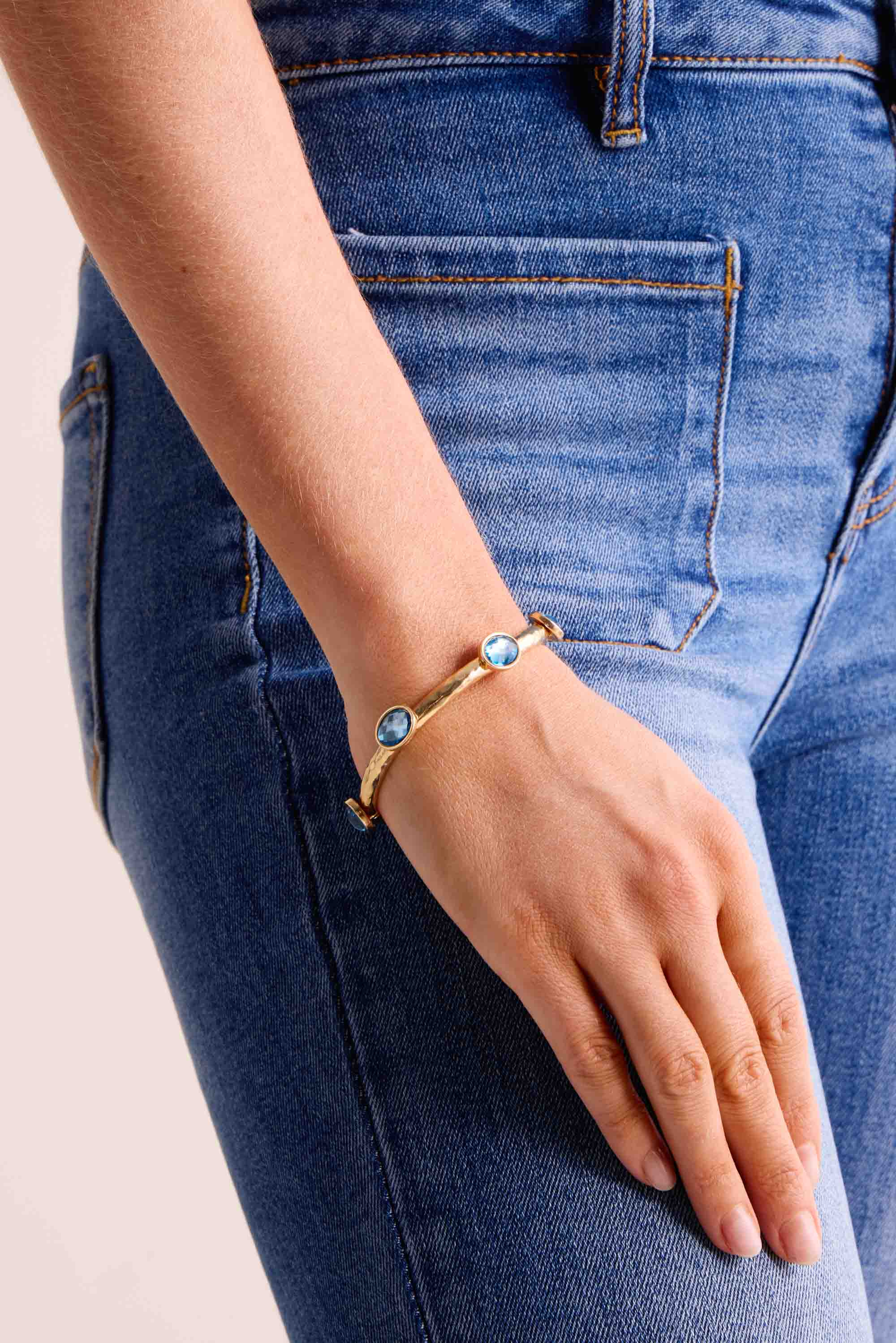 Hilary Bracelet- Aqua