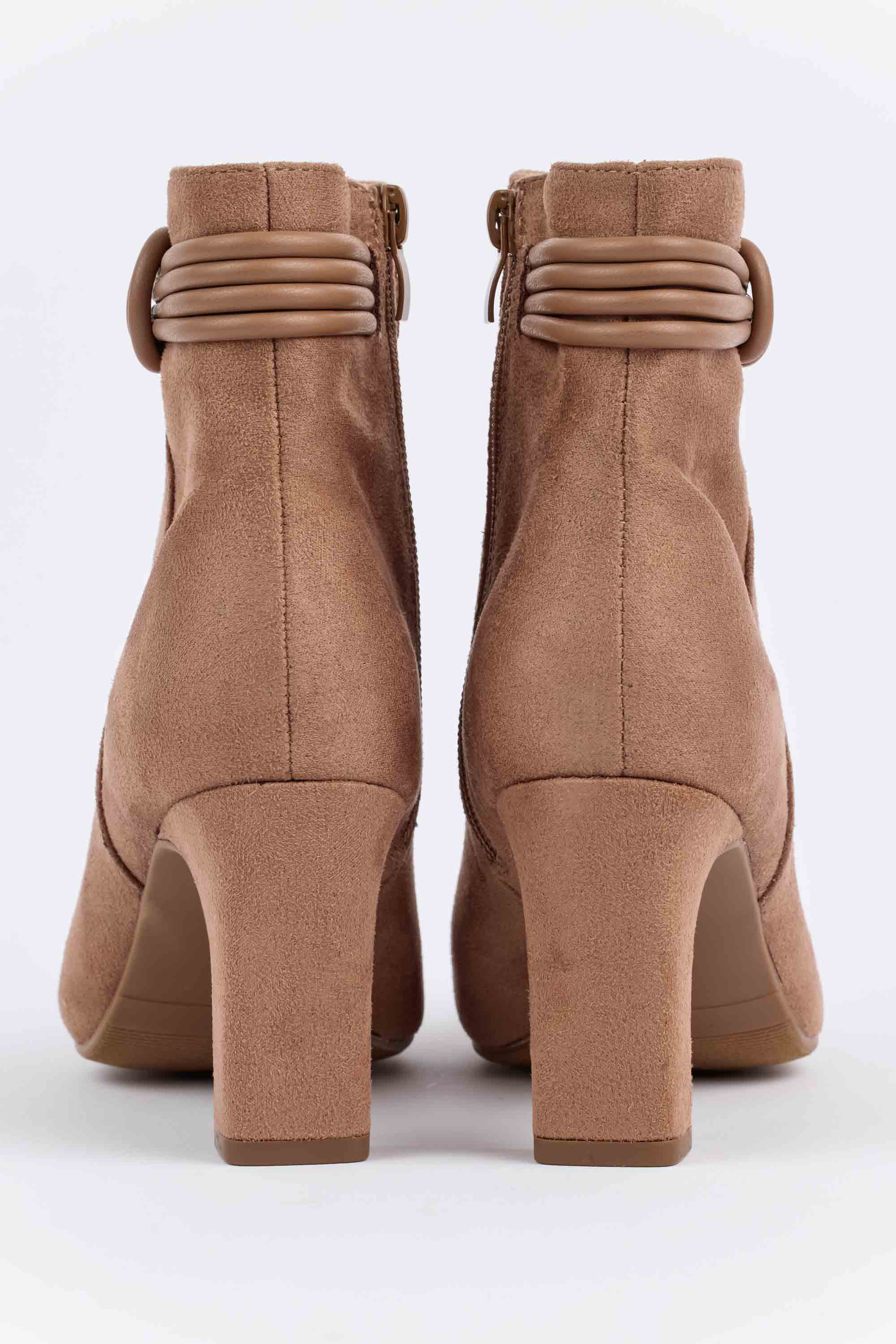 Erica Booties- Taupe