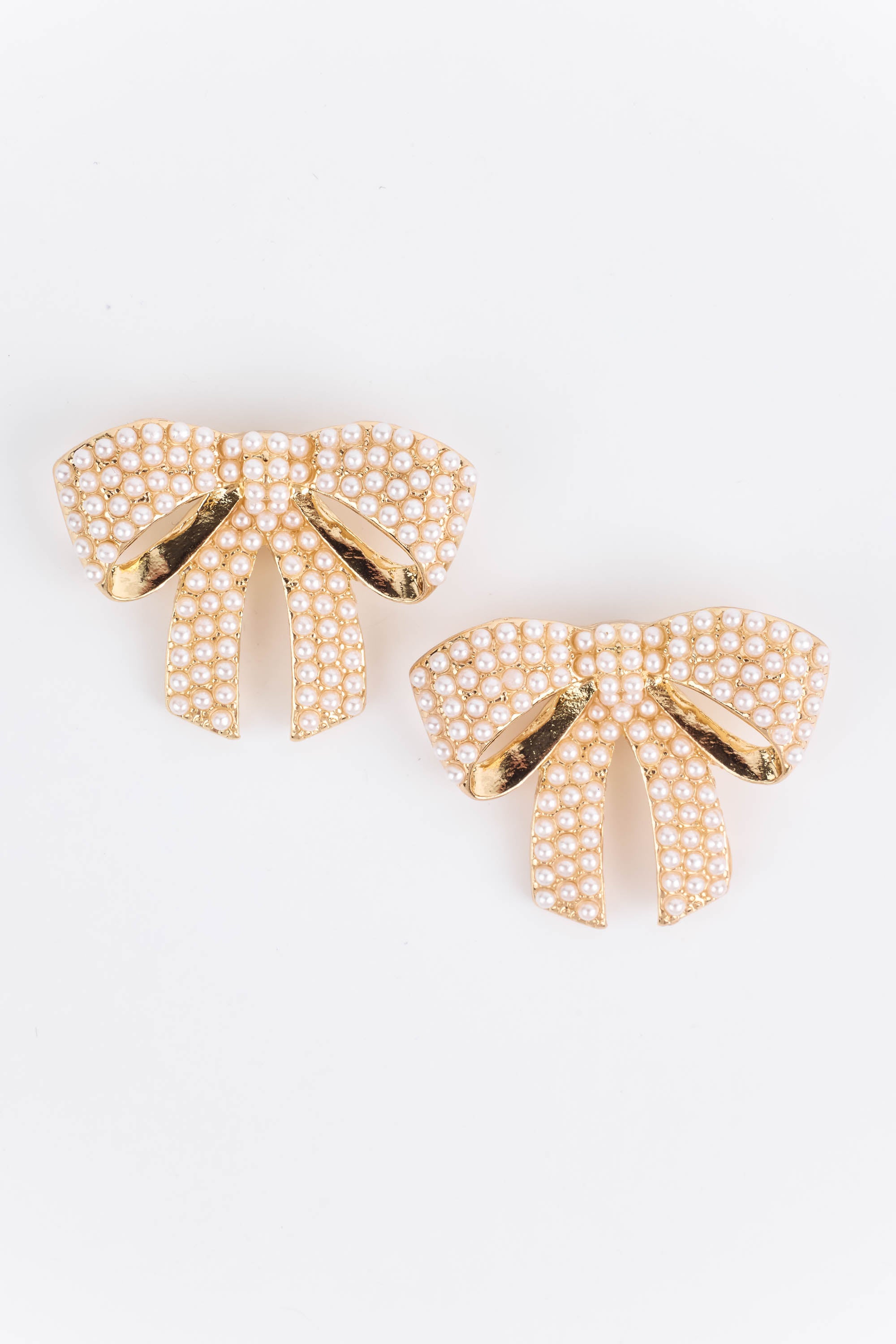 Faye Earrings- White