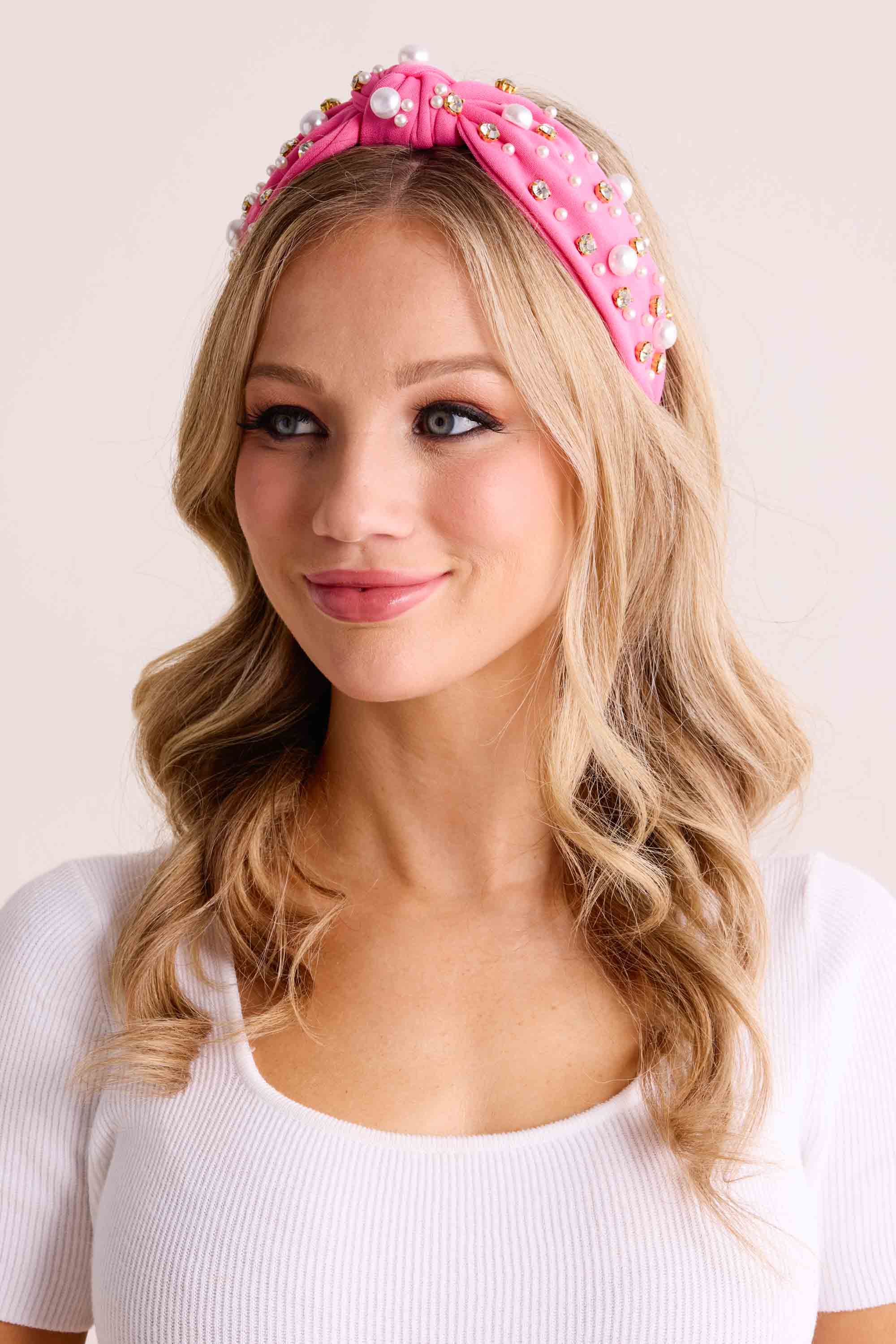 Meredith Headband- Fuchsia