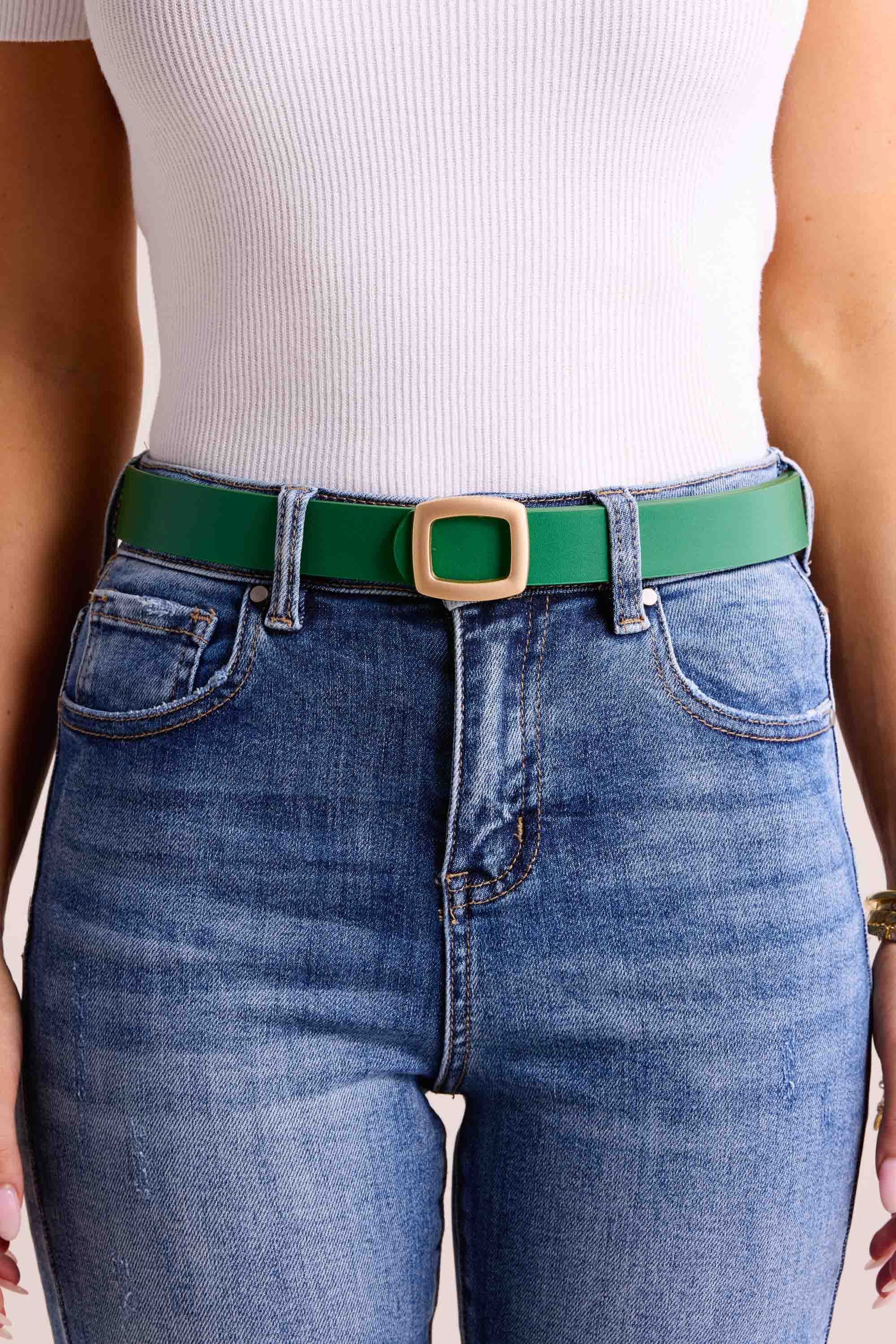 Alexandra Belt- Green