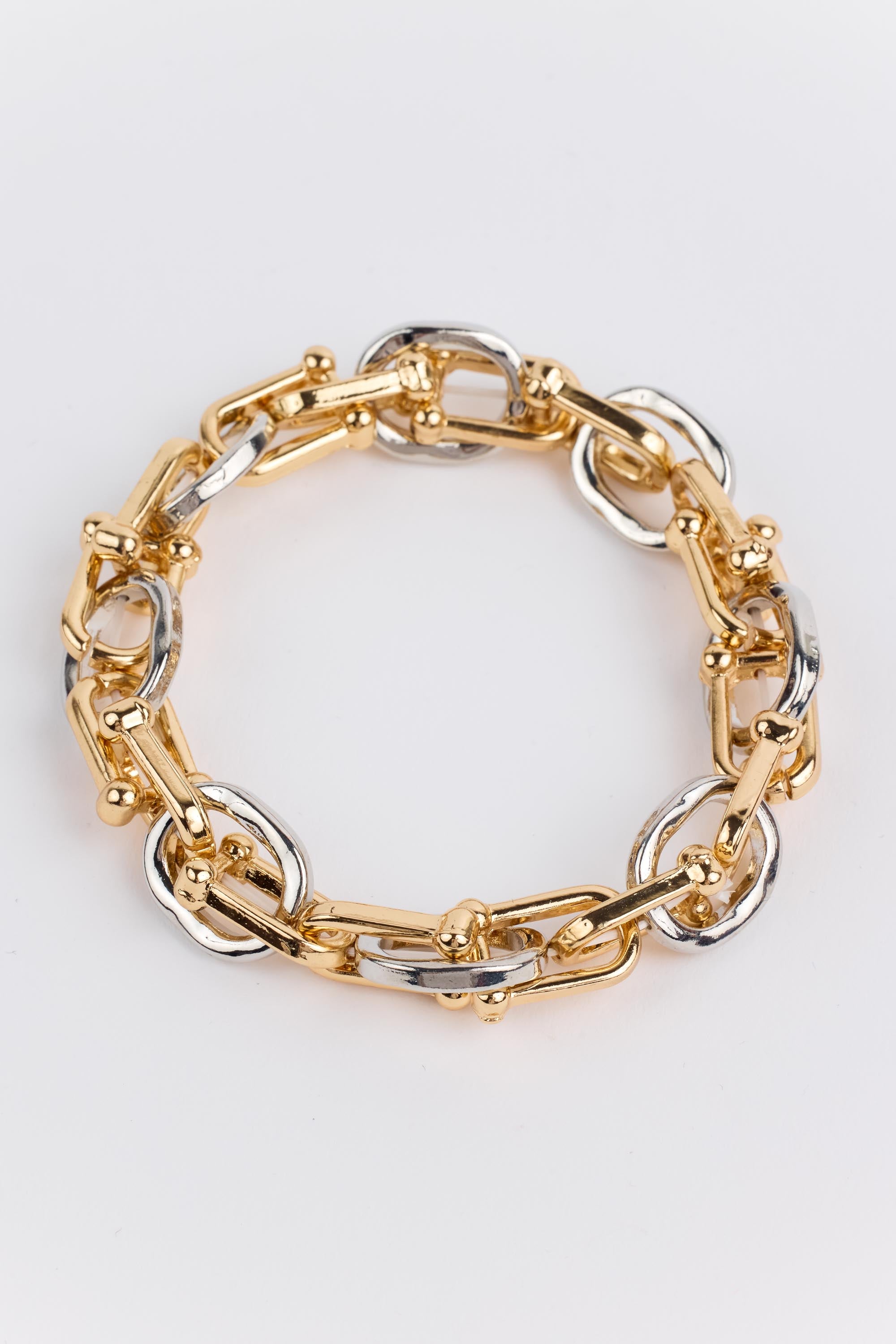 Evelyn Bracelet- Two Tone