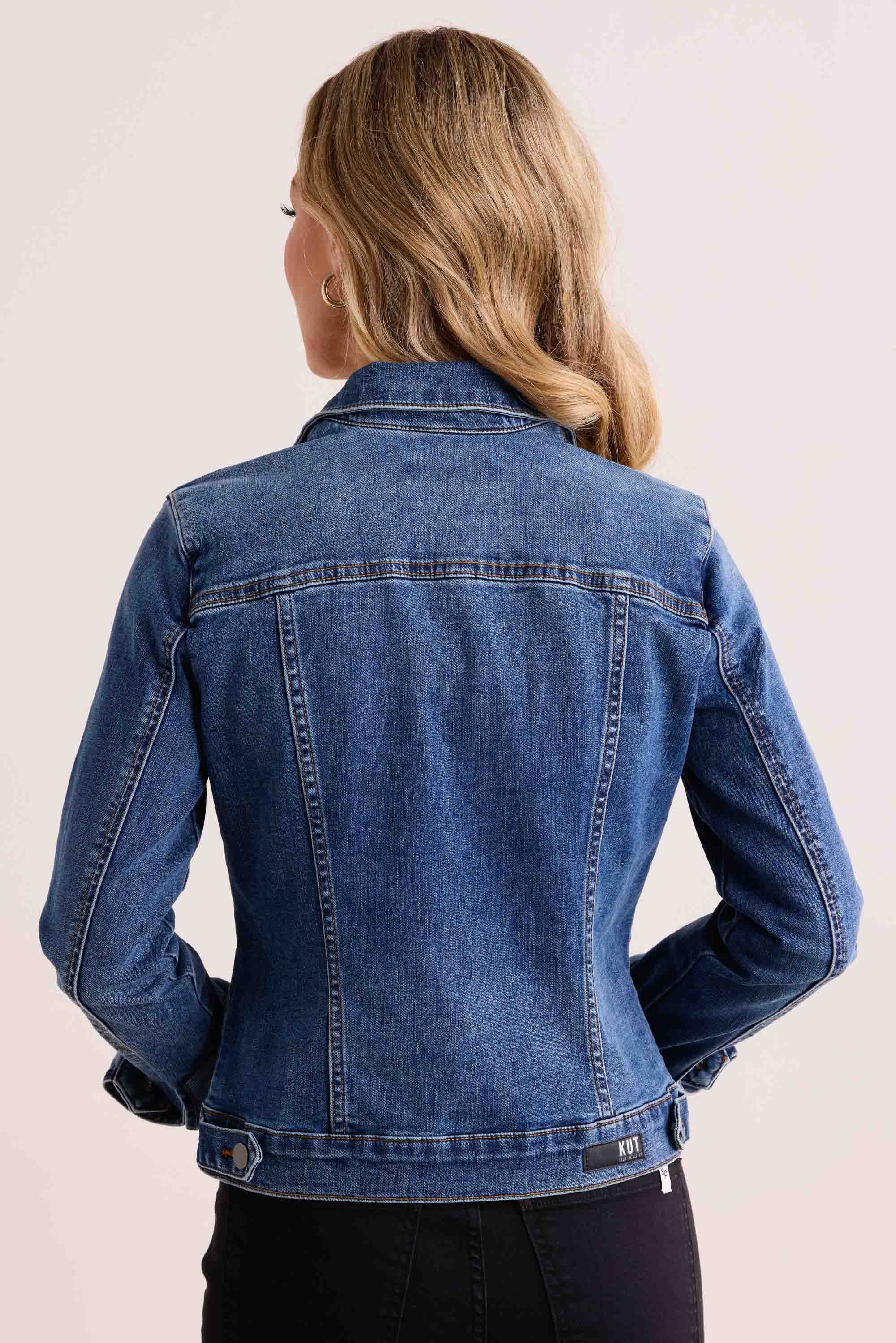 Amelia Denim Jacket by KUT from the Kloth