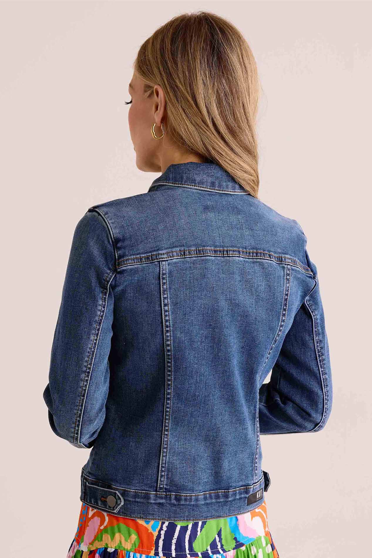 Amelia Denim Jacket by KUT from the Kloth