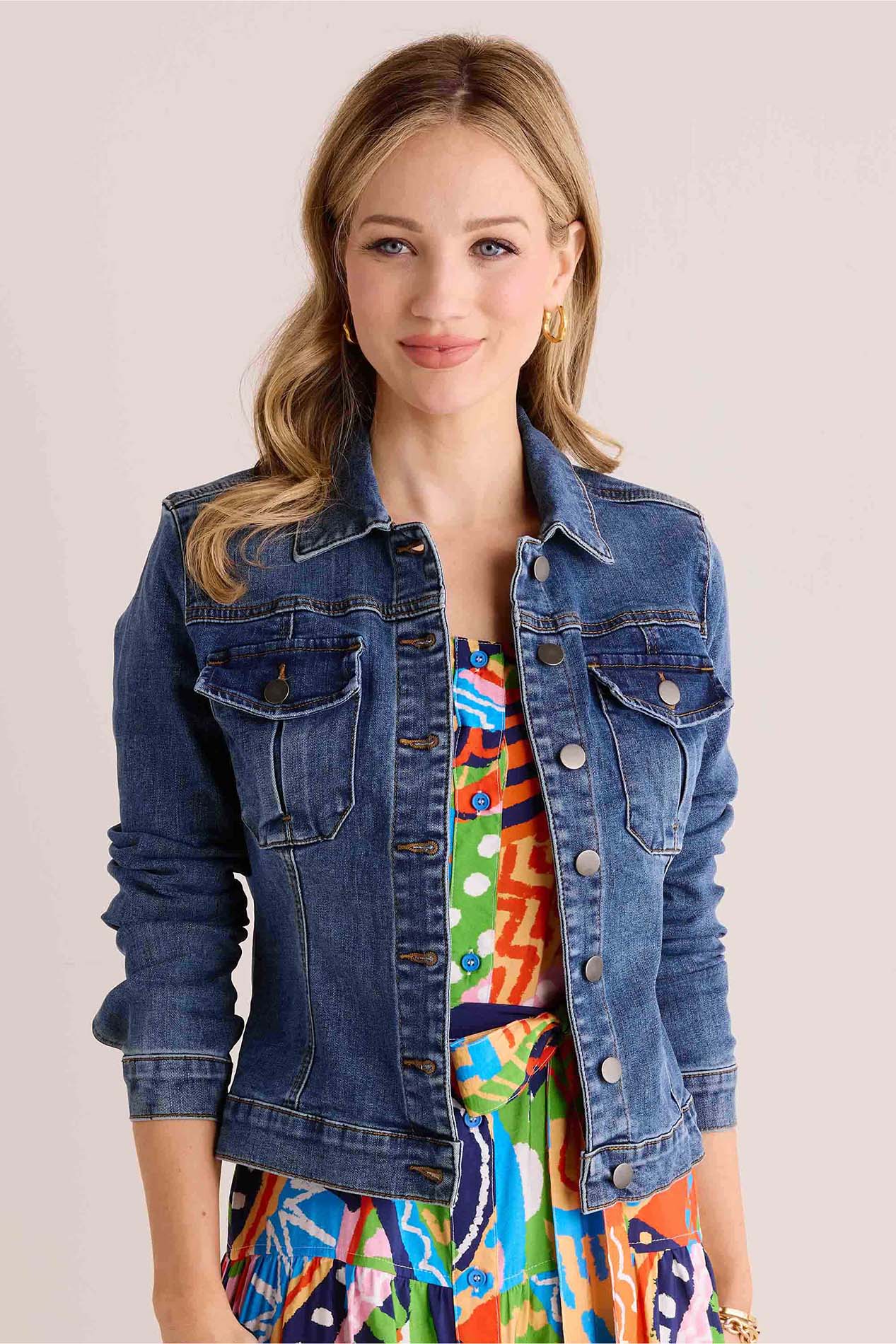 Amelia Denim Jacket by KUT from the Kloth