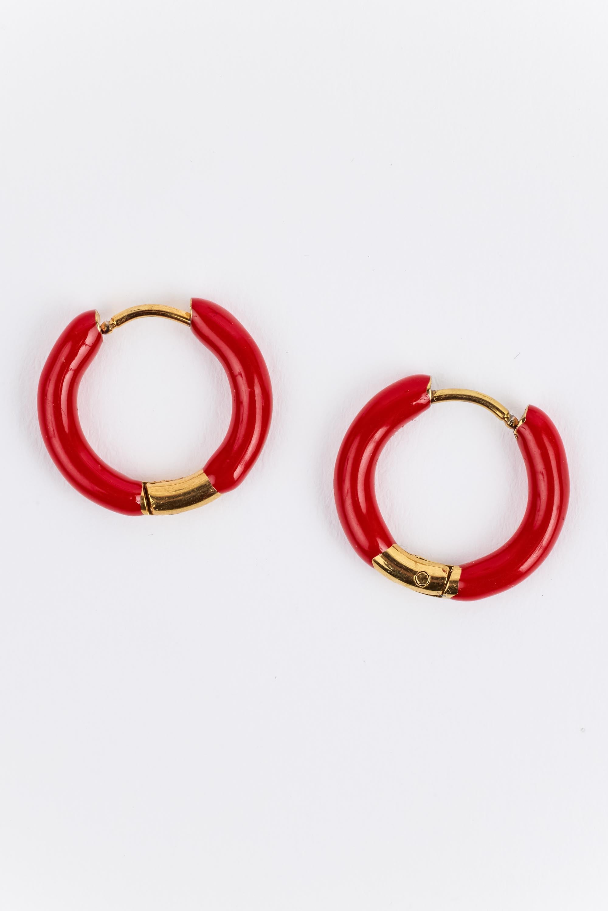 Carson Earrings- Red