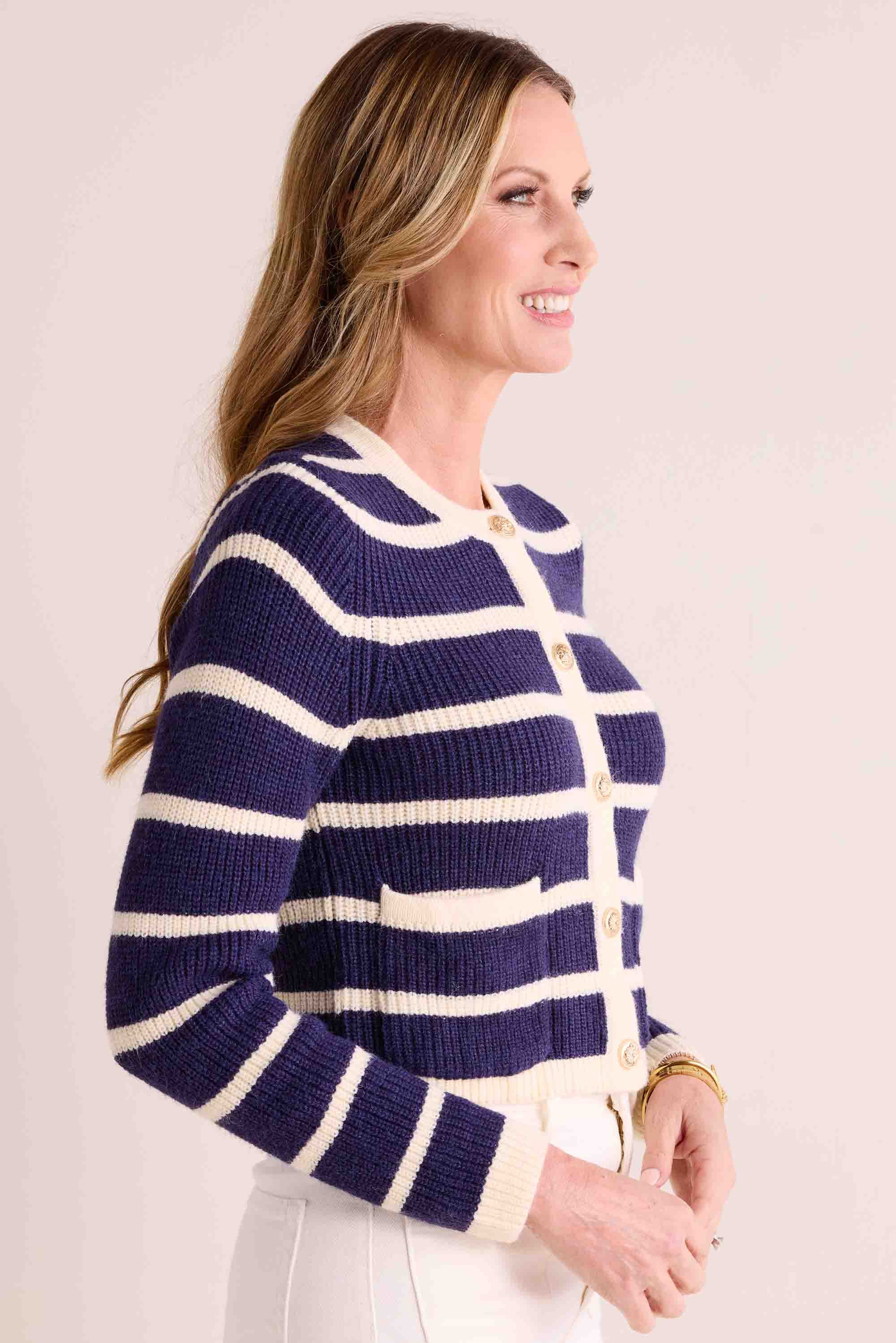 Dayna Cardigan- Navy