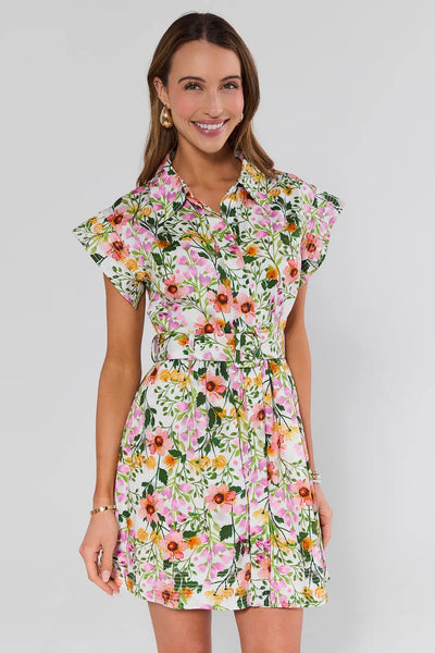 short flower dress Elsie Multi Floral Short Dress | Women's Clothing