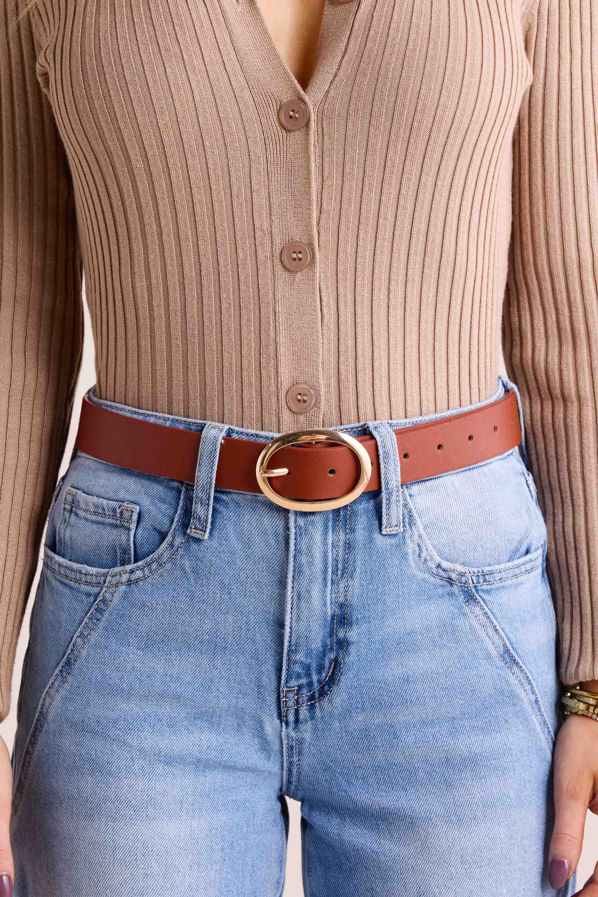 Ella Belt- Brown