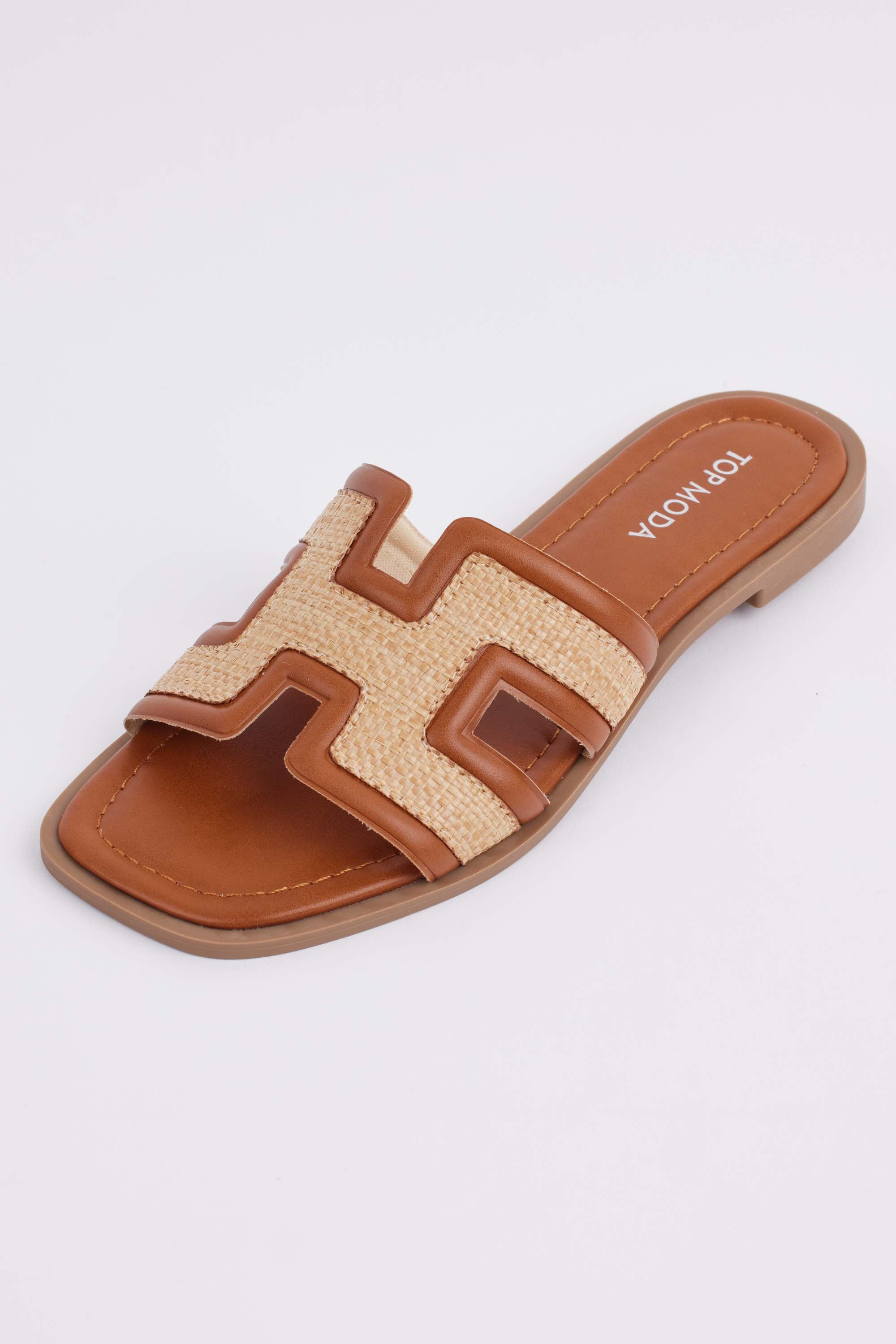 Hensley Sandals- Brown