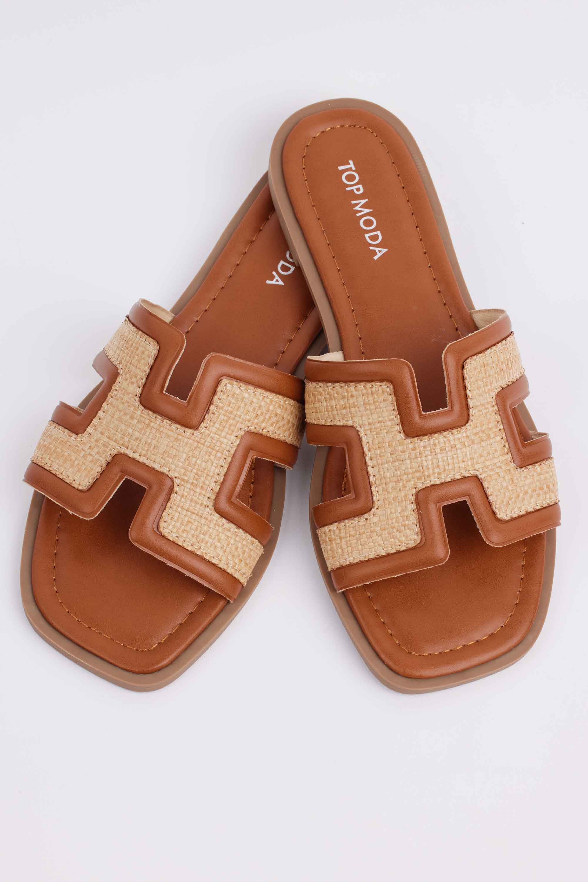 Hensley Sandals- Brown