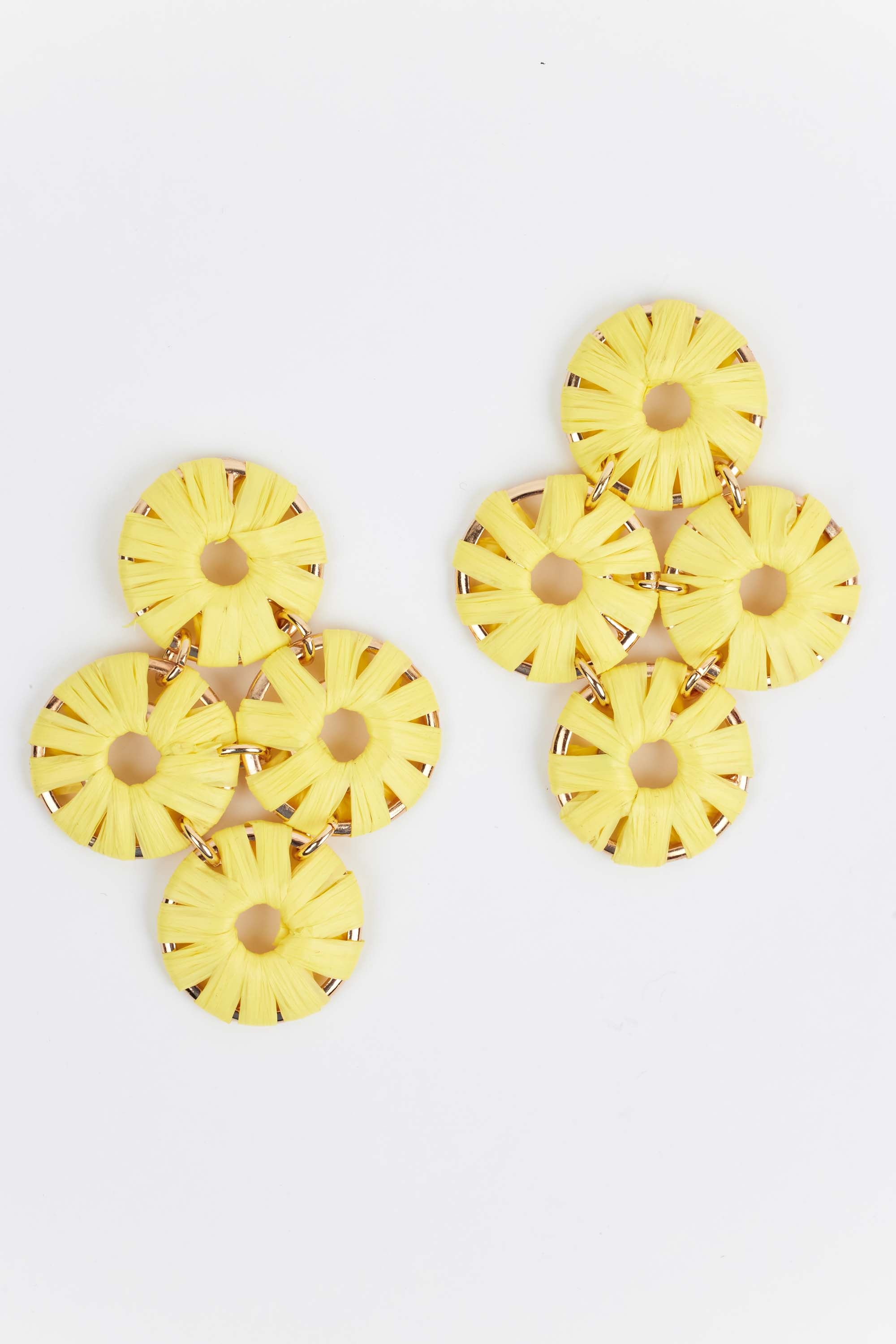 Monica Earrings- Yellow