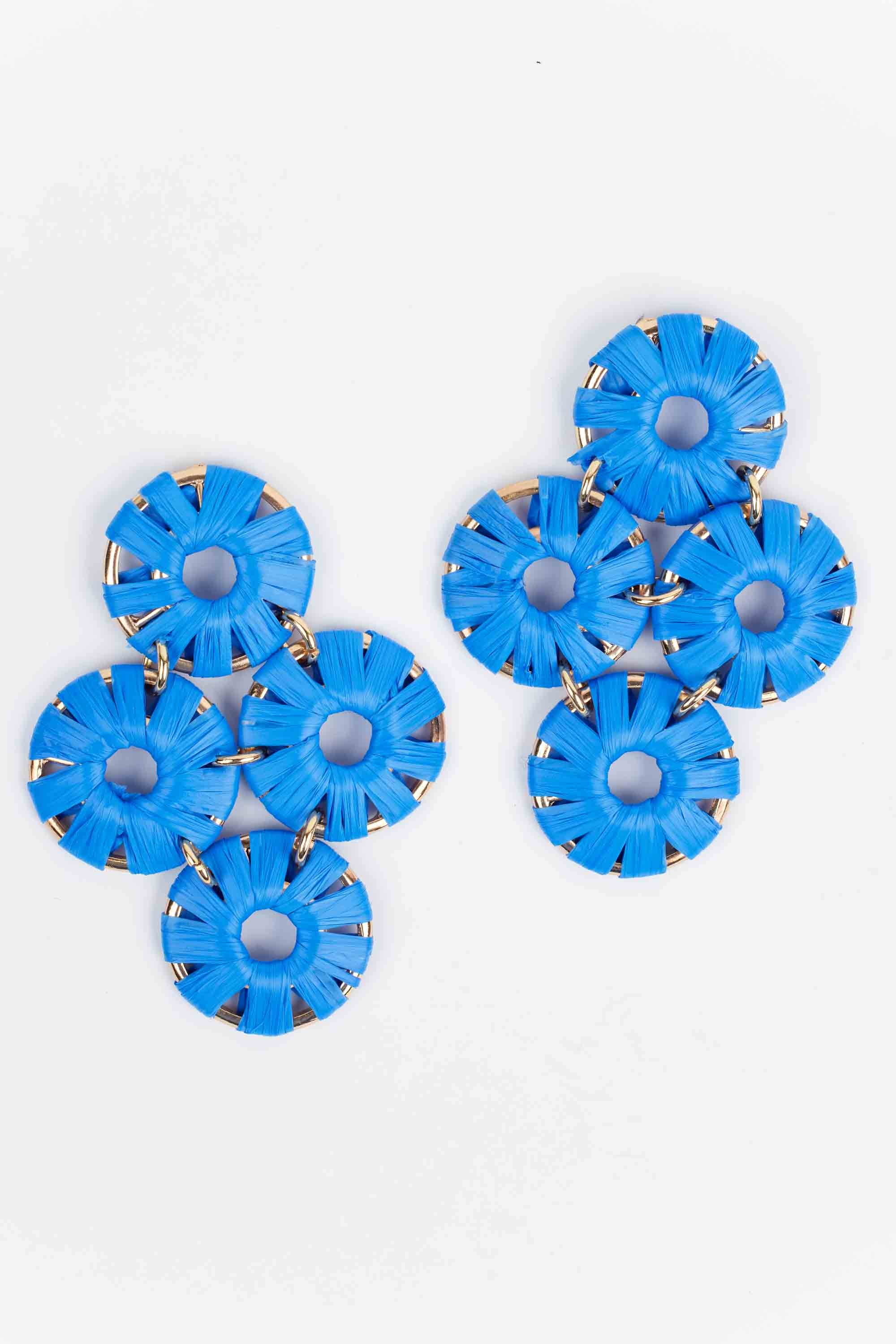 Monica Earrings- Blue