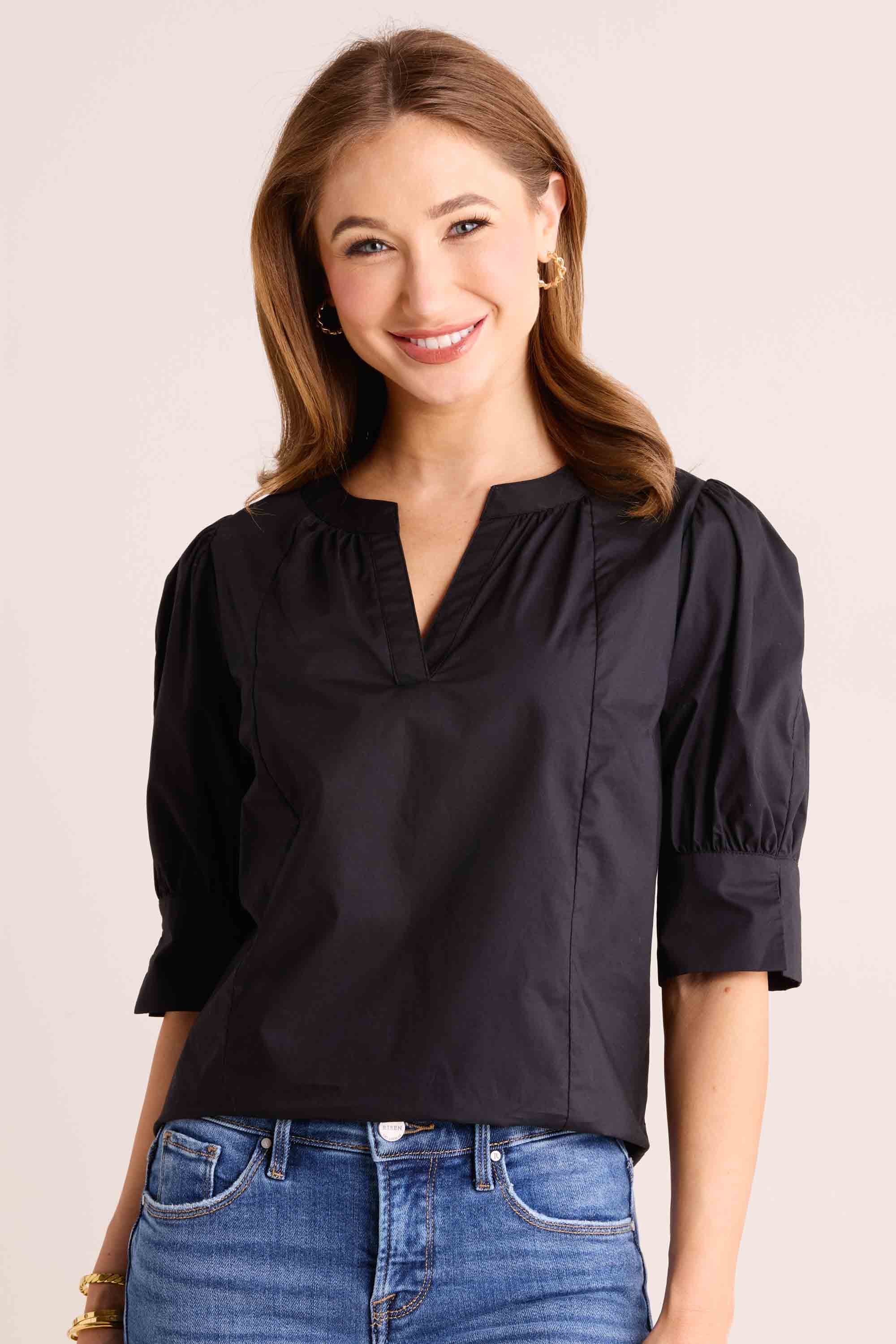 Sybil Top- Black