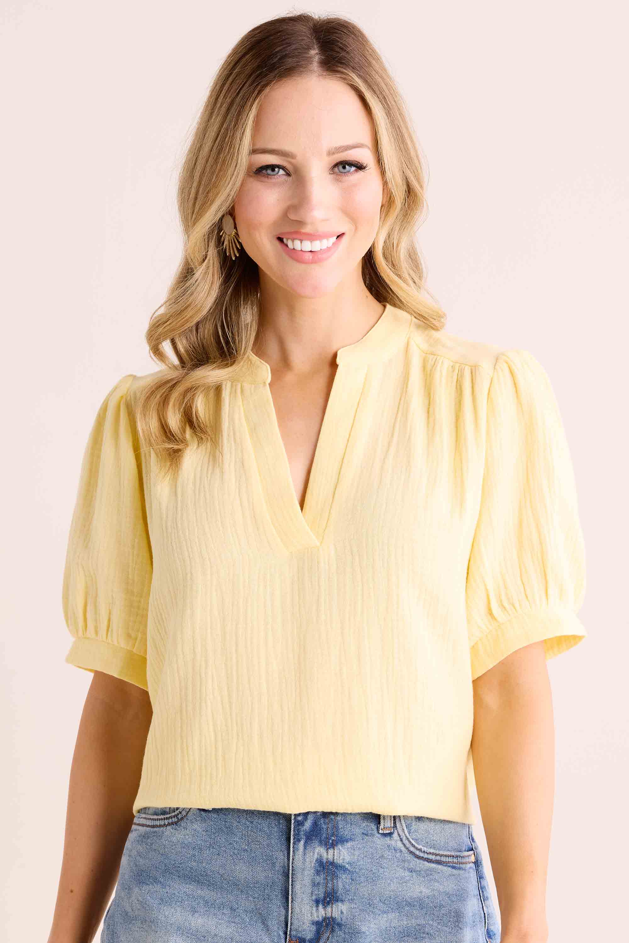 Tammy Top- Yellow