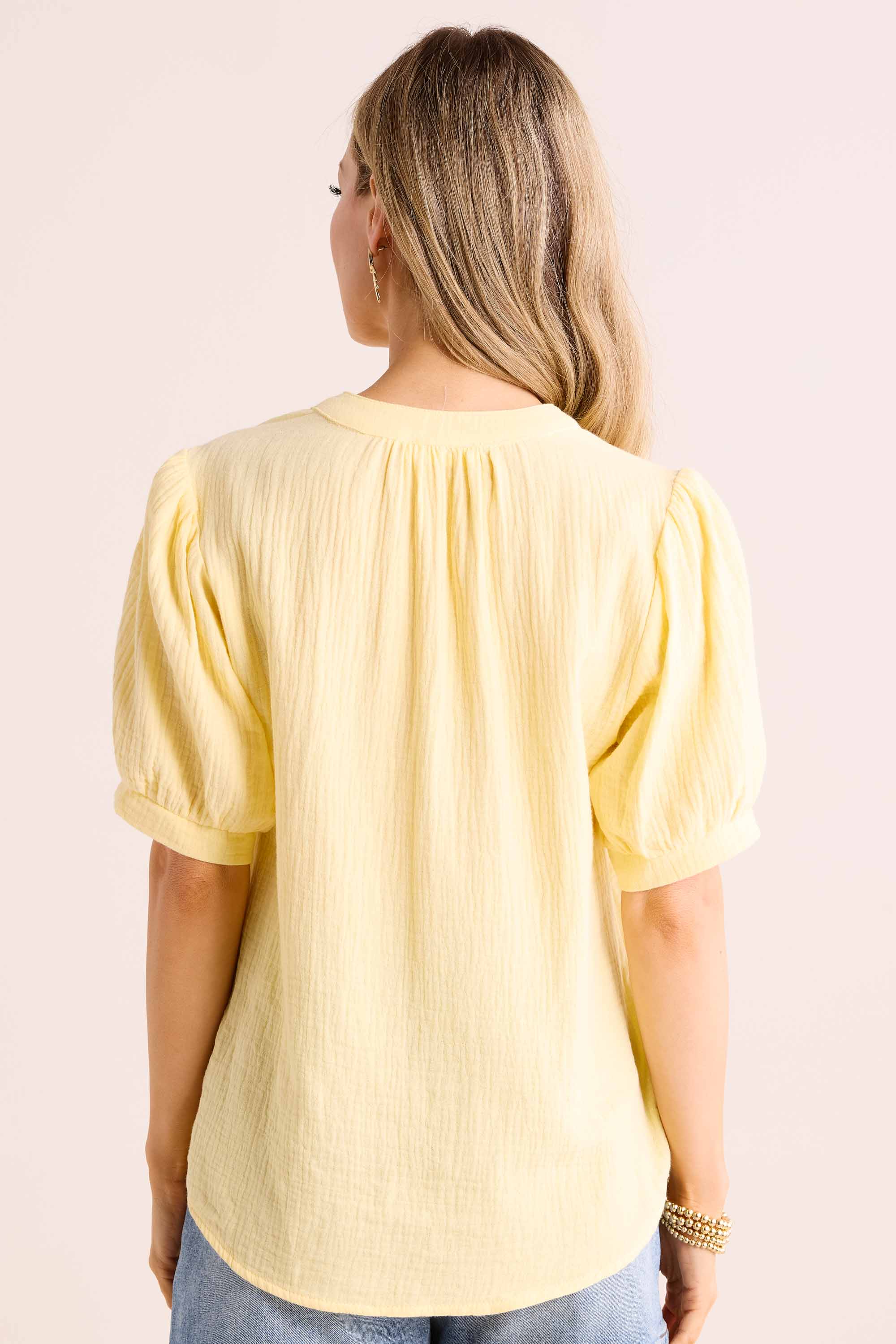 Tammy Top- Yellow