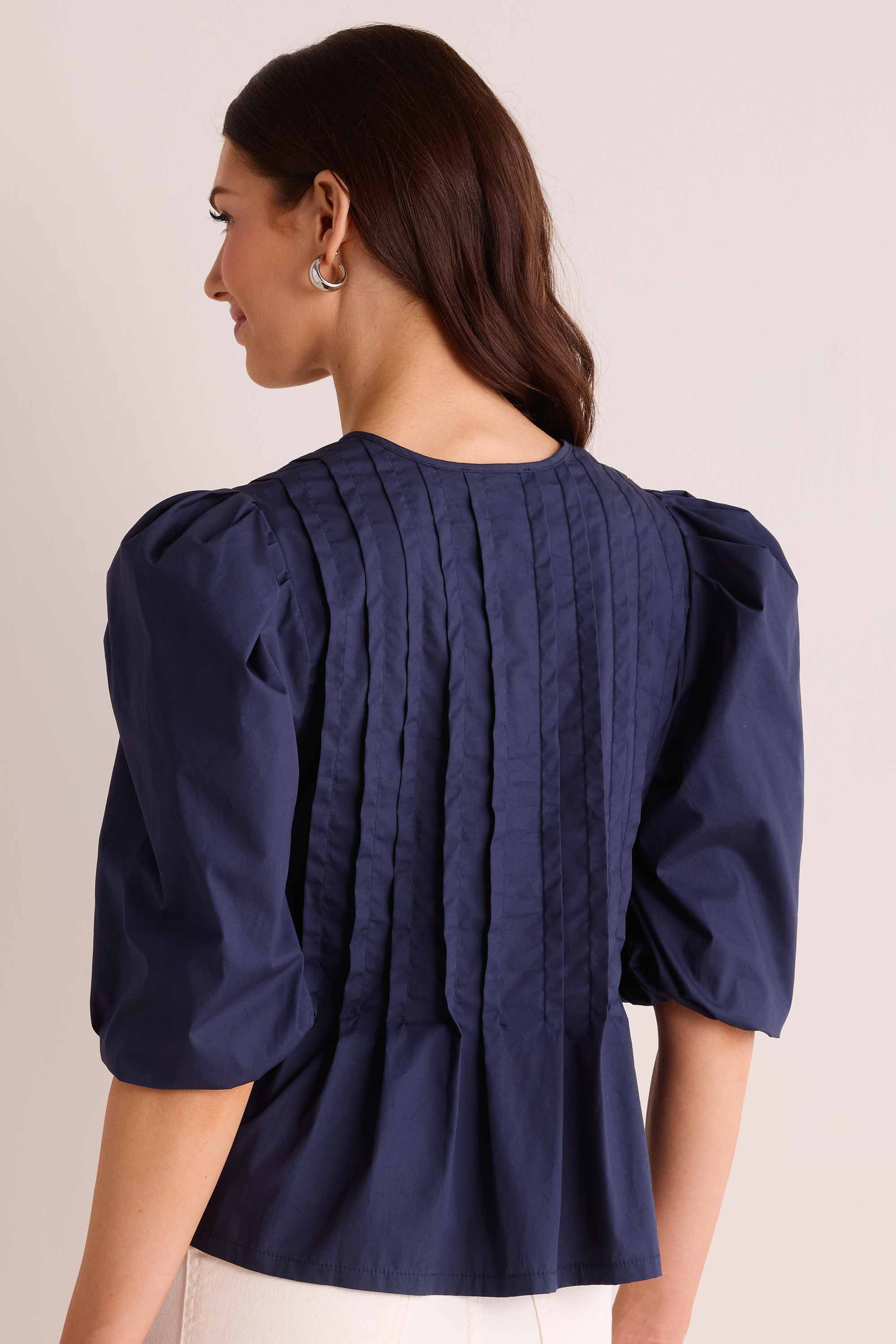 Tracey Top- Navy