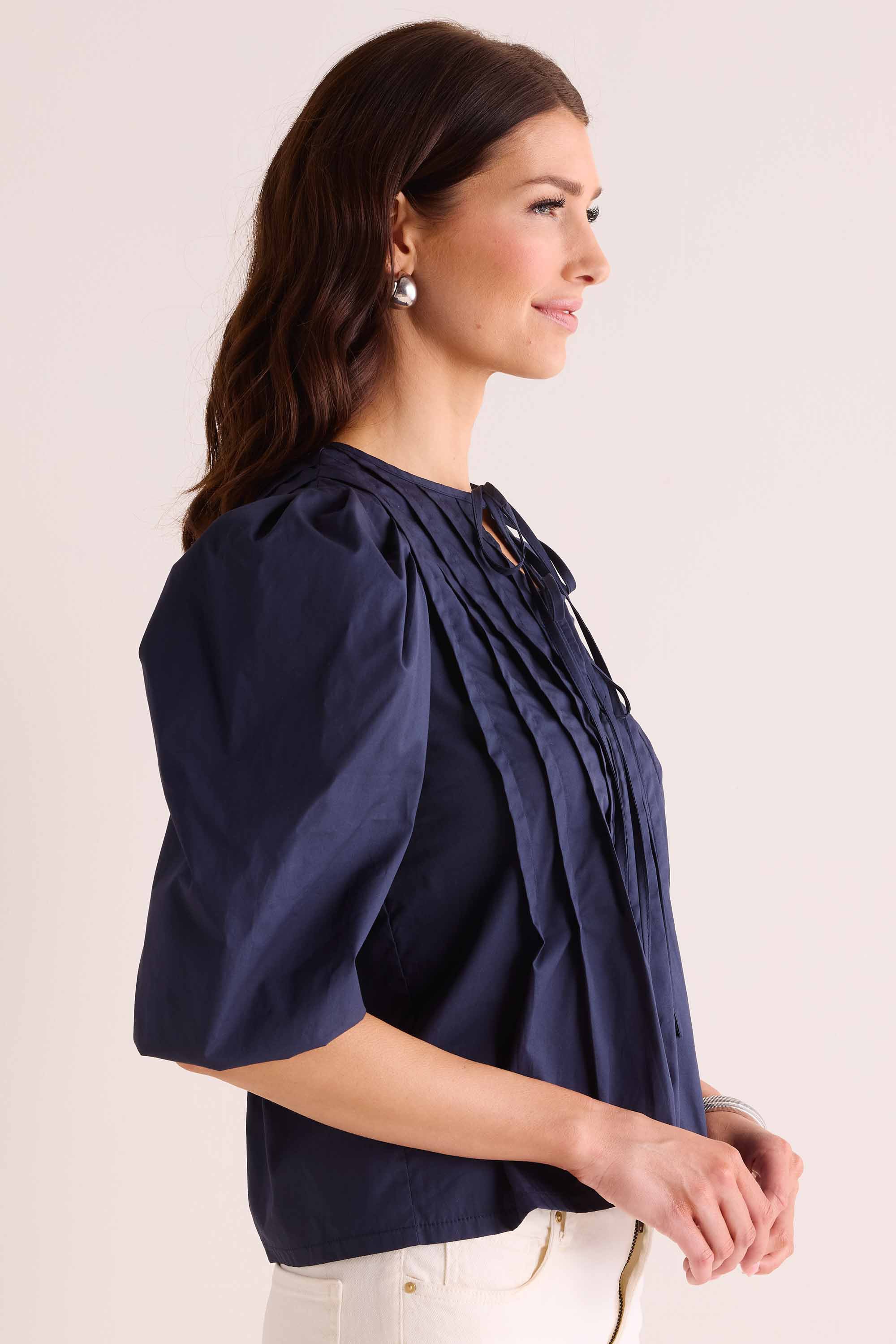 Tracey Top- Navy