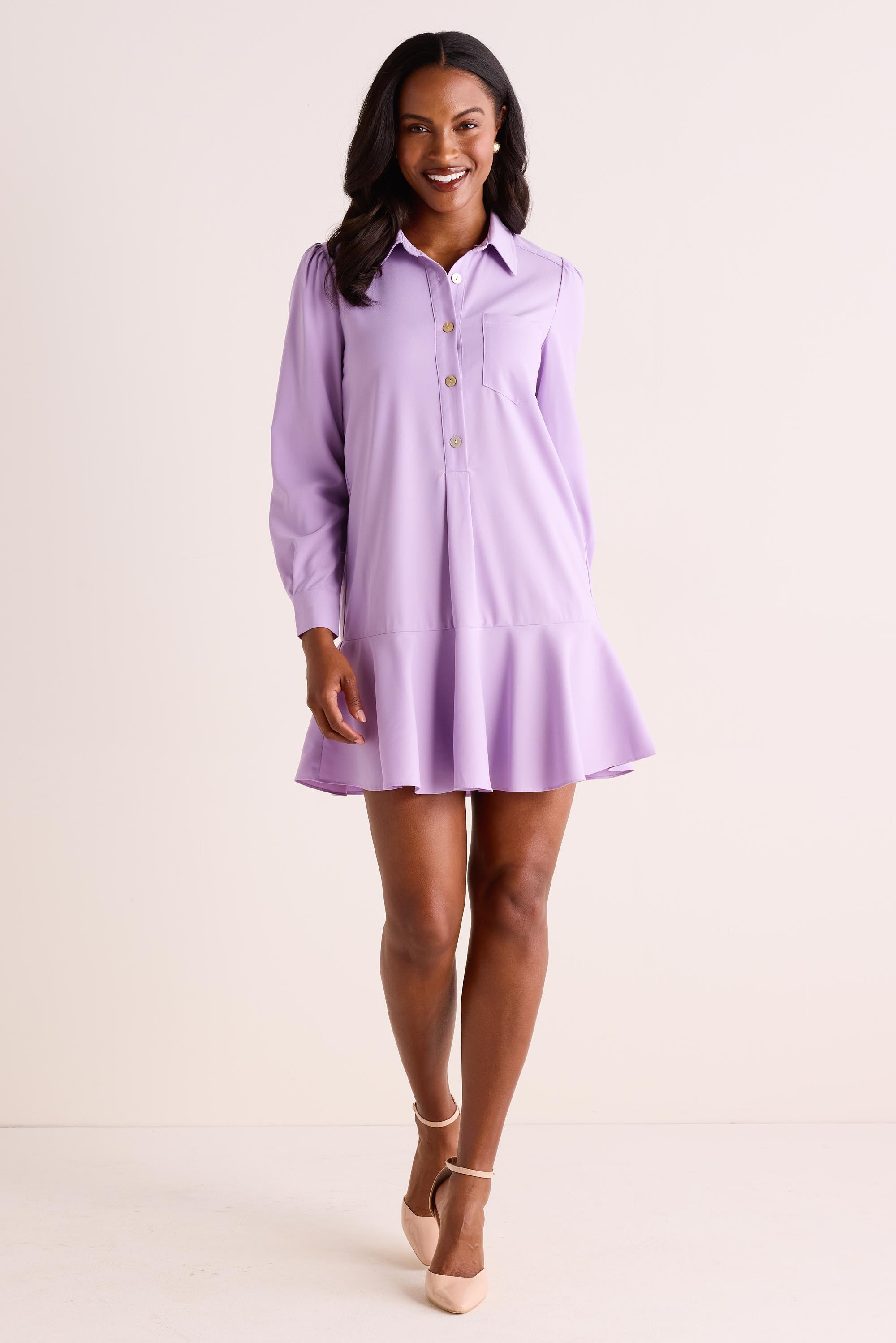 Meagan Dress- Lavender