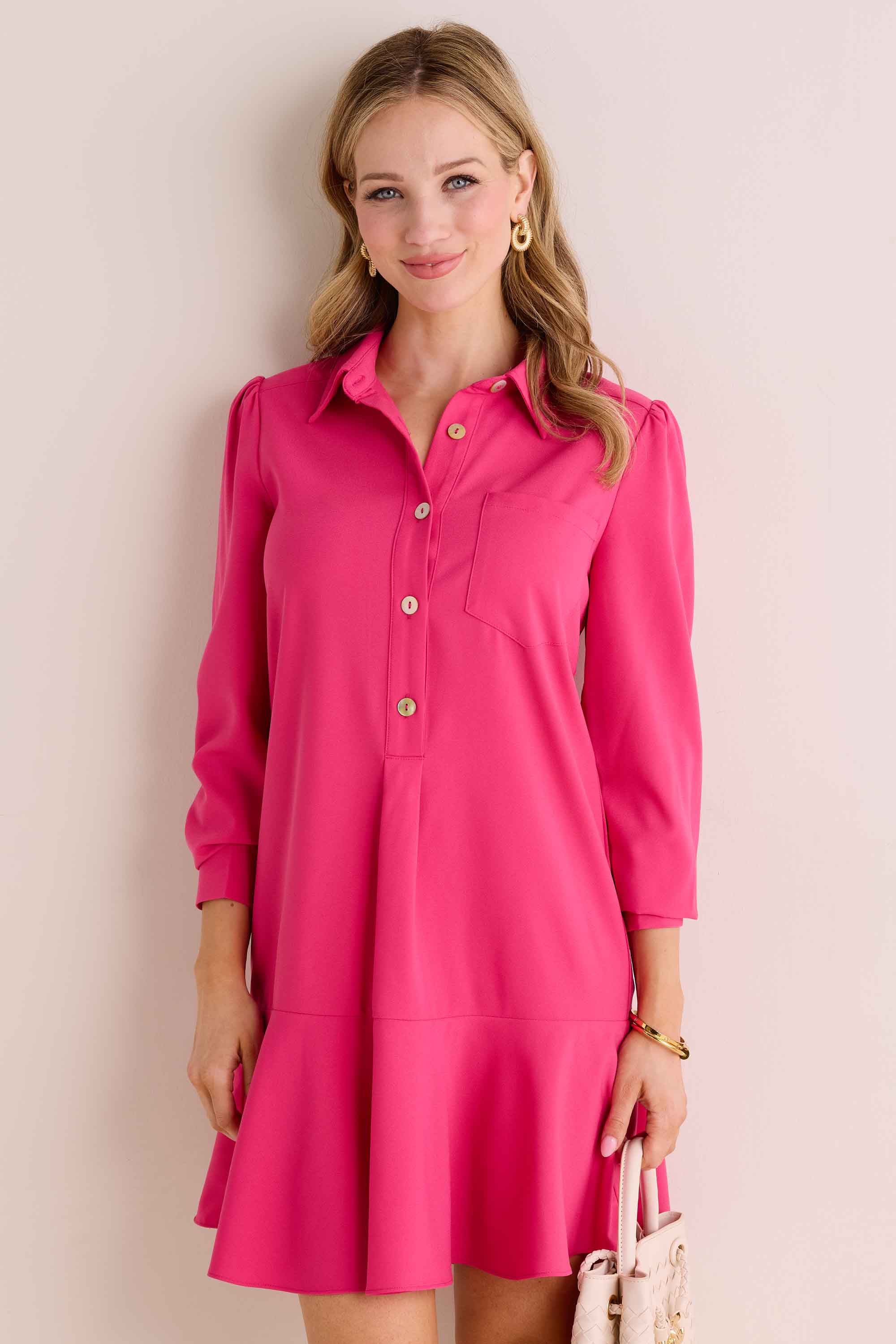 Meagan Dress- Pink