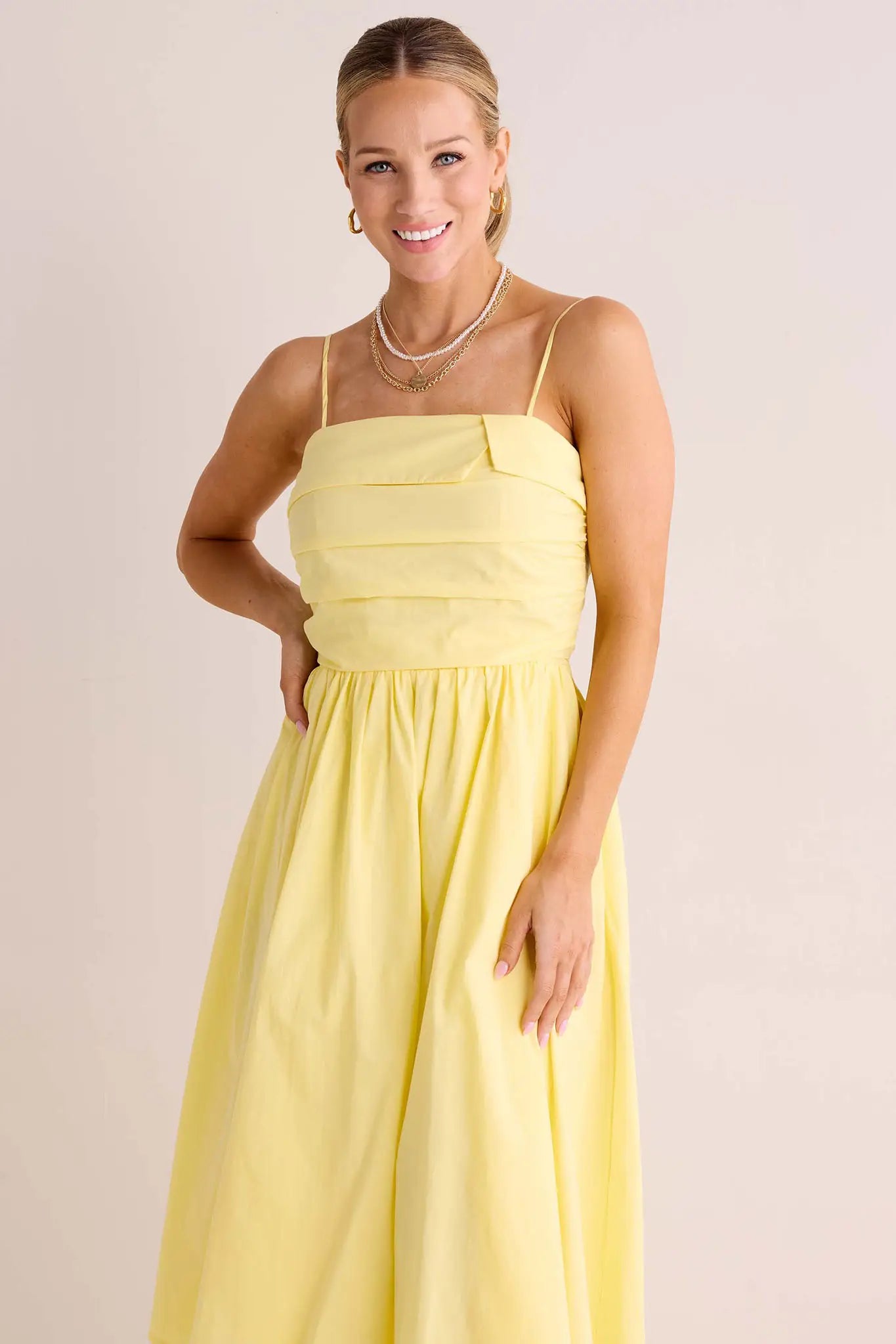 Tana Dress- Yellow