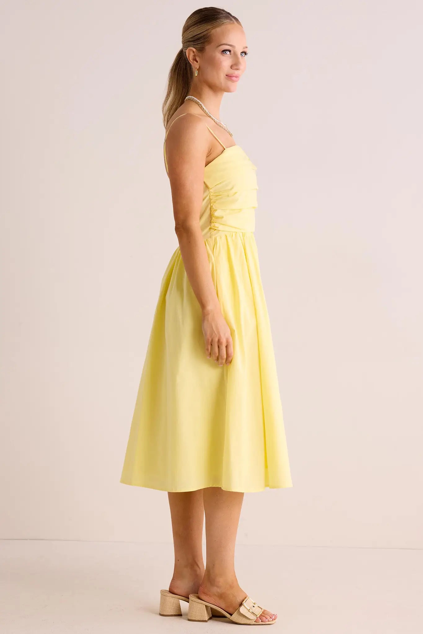 Tana Dress- Yellow