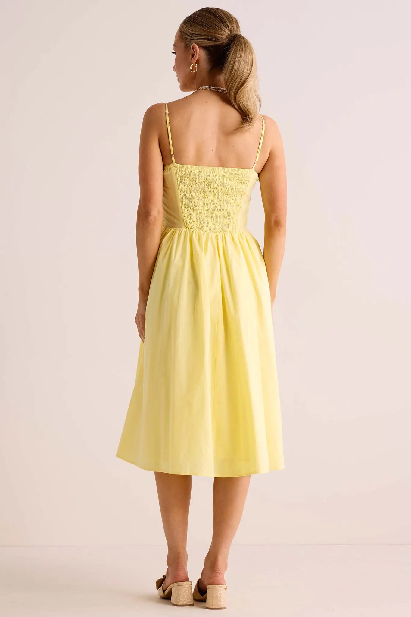 Tana Dress- Yellow