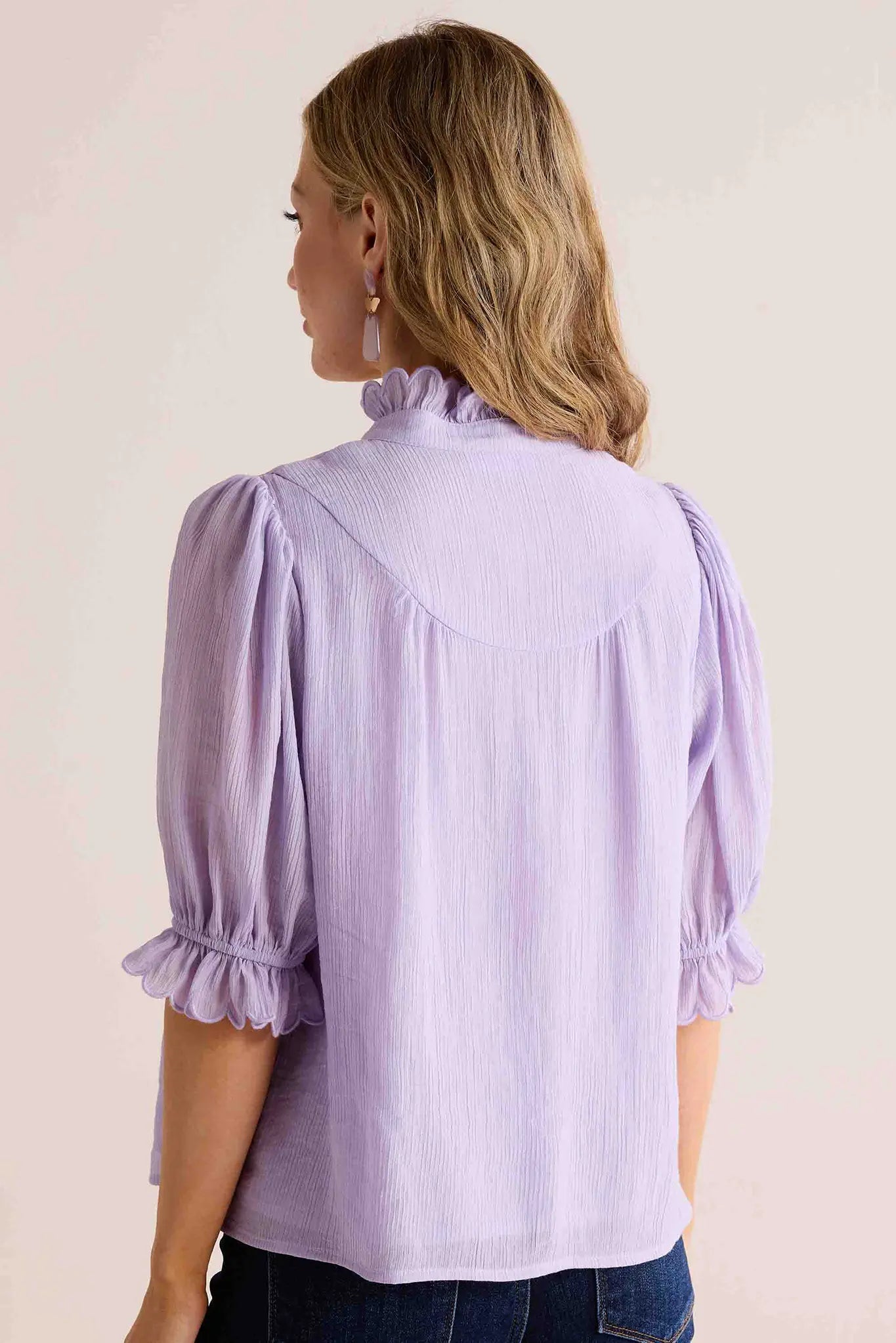 Hailey Top- Lavender