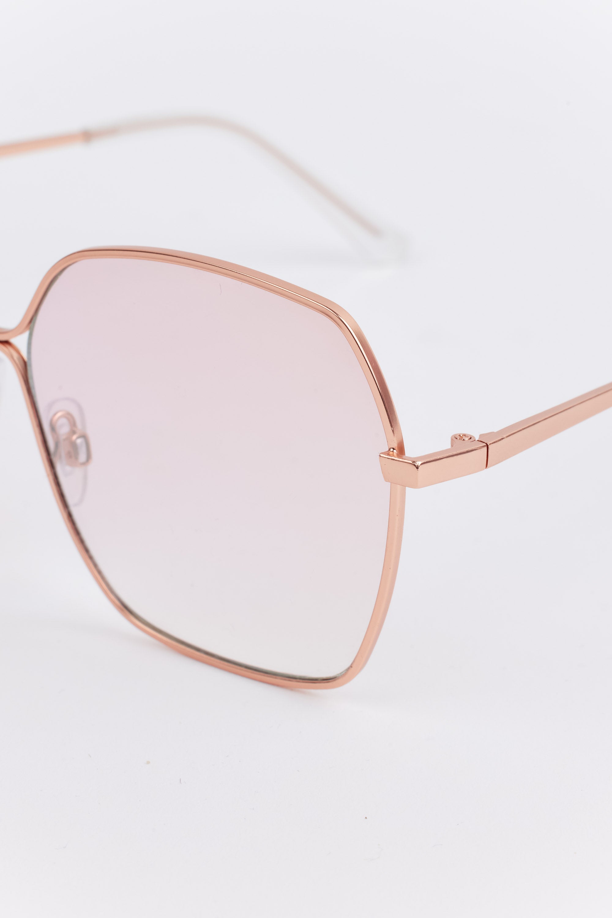 Alexis Sunglasses- Rose Gold