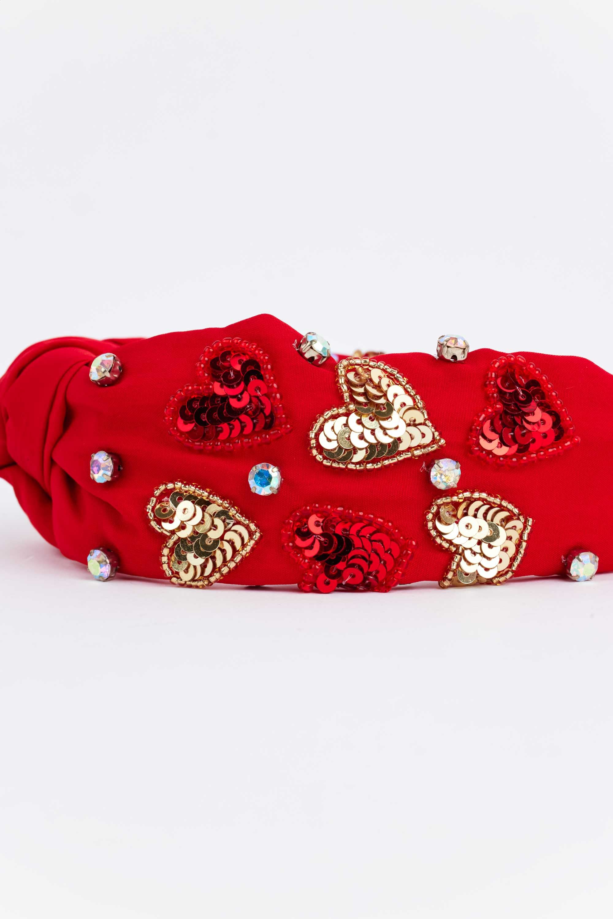 Connie Headband- Red