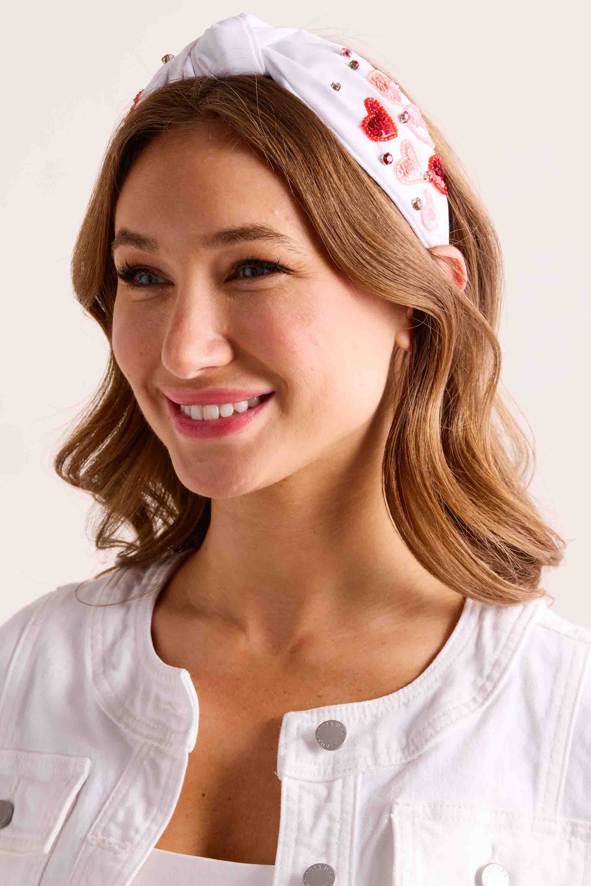 Connie Headband- White