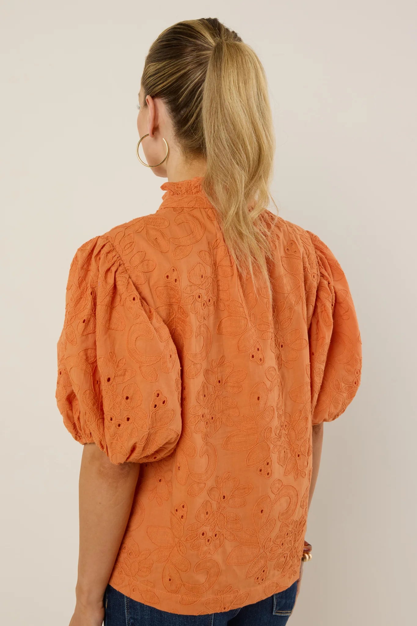 Christina Top- Orange