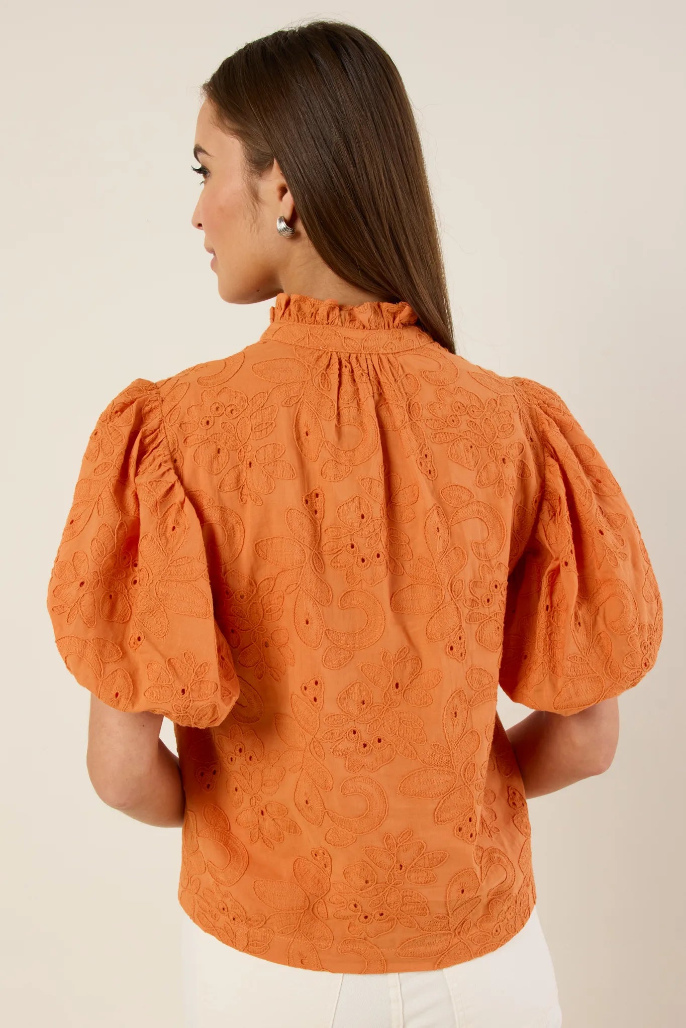 Christina Top- Orange