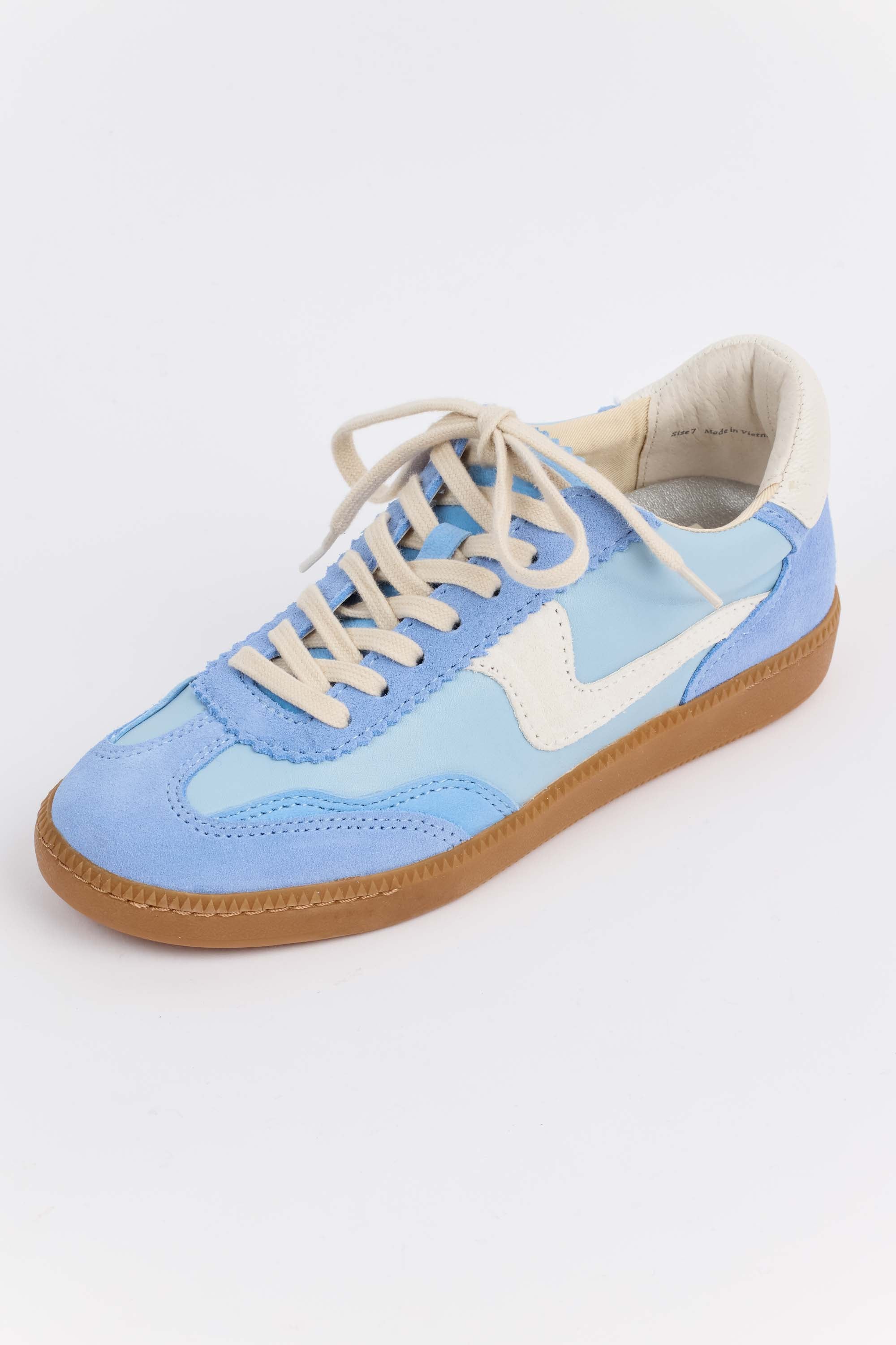 Notice Sneakers- Blue Suede by Dolce Vita