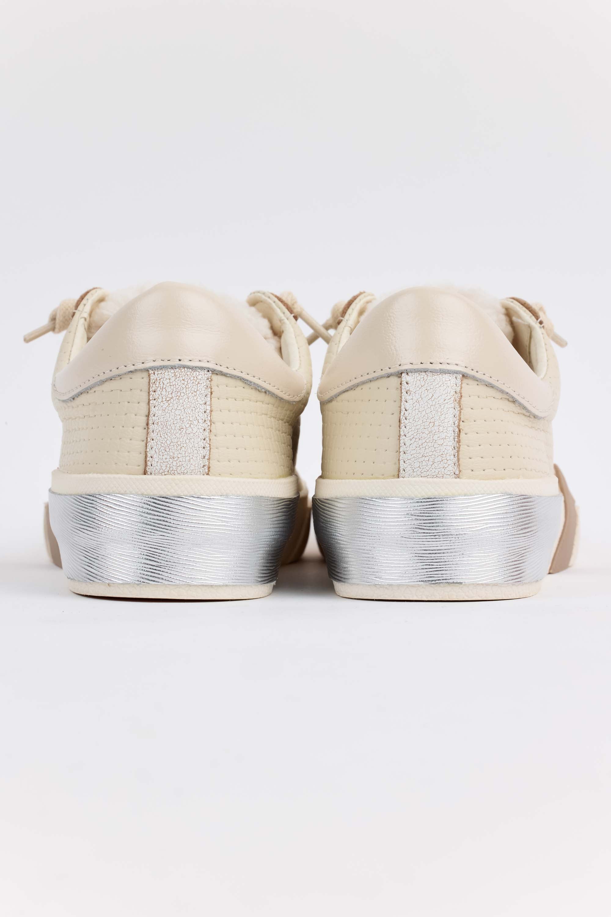 Zina Sneakers- Off White Woven by Dolce Vita