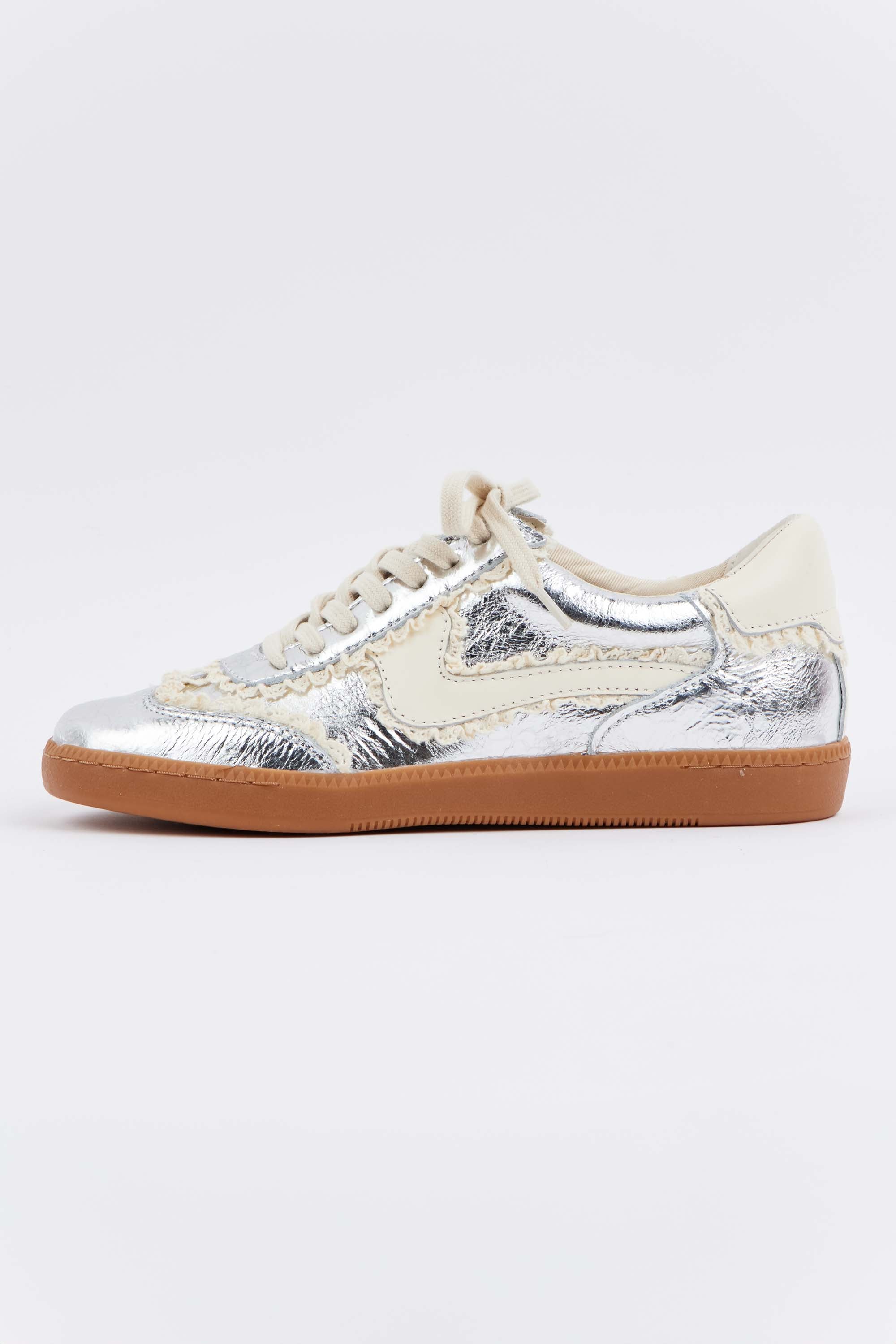 Notice Sneakers- Lace Silver by Dolce Vita