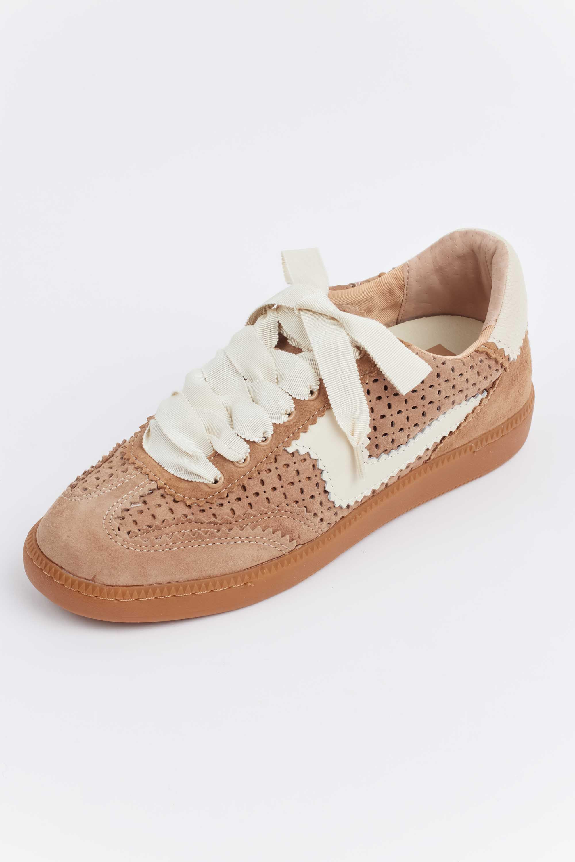 Notice Sneakers- Eyelet Camel by Dolce Vita